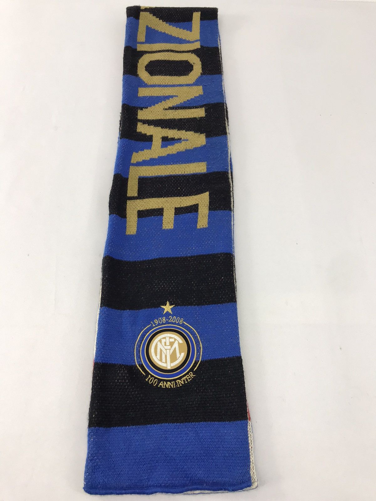 Nike × Vintage Muffler Scarf Nike Inter Milan Italian Football Club Size ONE SIZE - 3 Thumbnail
