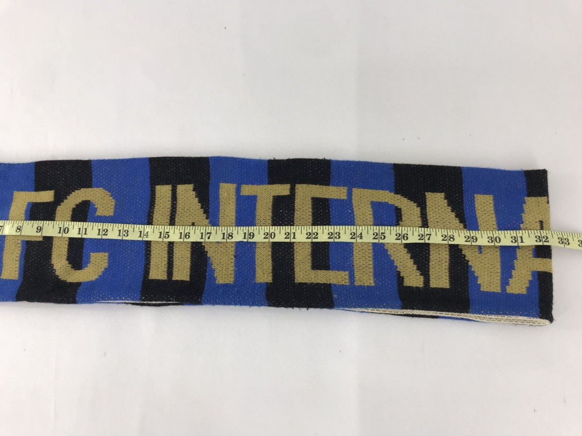 Nike × Vintage Muffler Scarf Nike Inter Milan Italian Football Club Size ONE SIZE - 8 Thumbnail