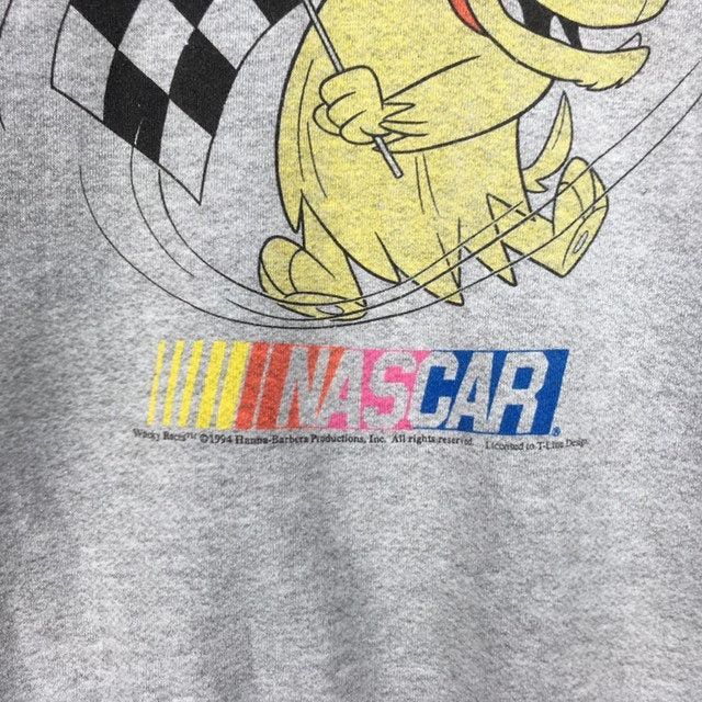 Cartoon Network × Vintage Vintage WACKY RACES NASCAR HANNA BARBERA Cartoon Sweatshirt Size US L / EU 52-54 / 3 - 4 Thumbnail