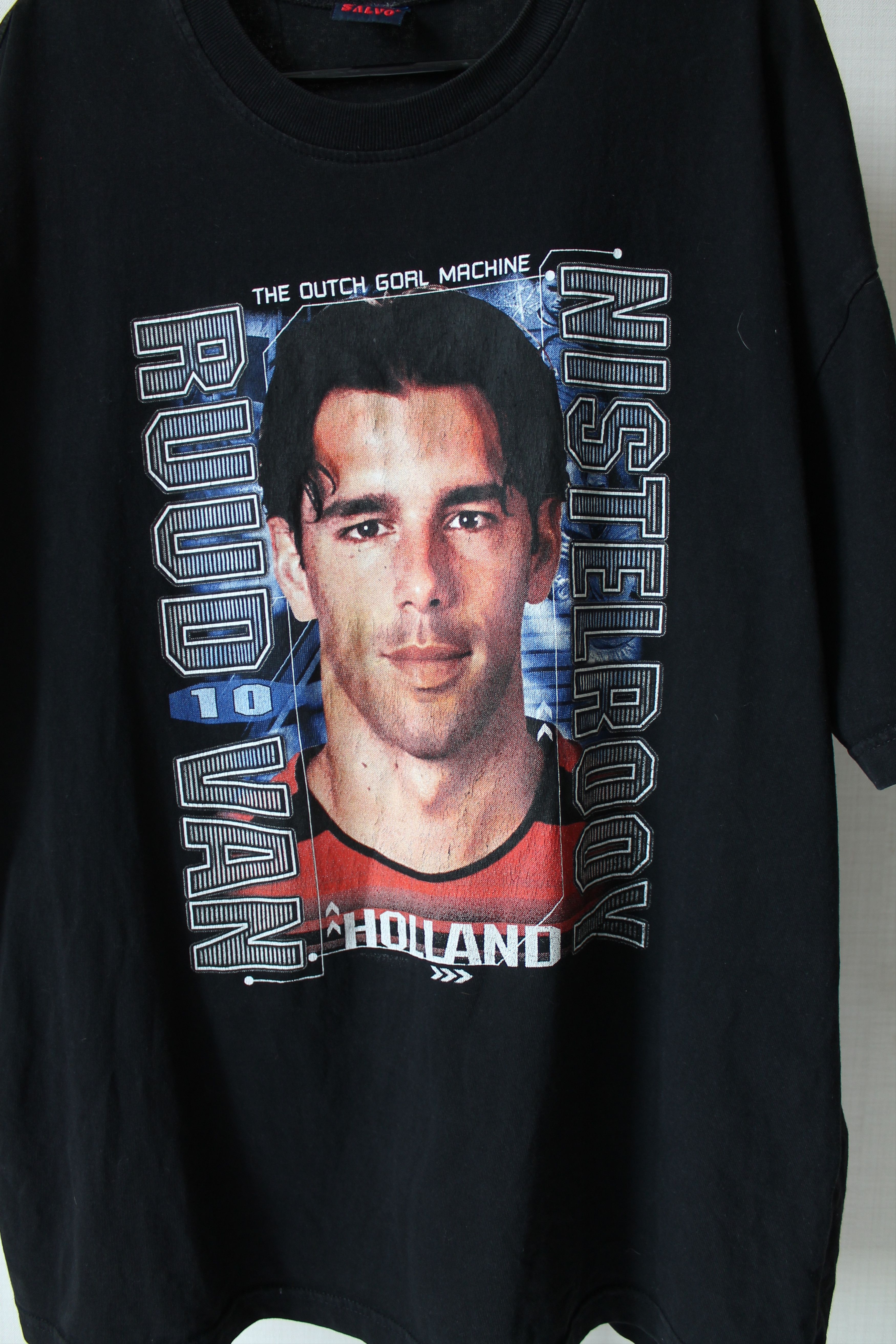 Vintage Y2K 00's Ruud van Nistelrooy Vintage T Shirt Manchester Size US XXL / EU 58 / 5 - 6 Thumbnail