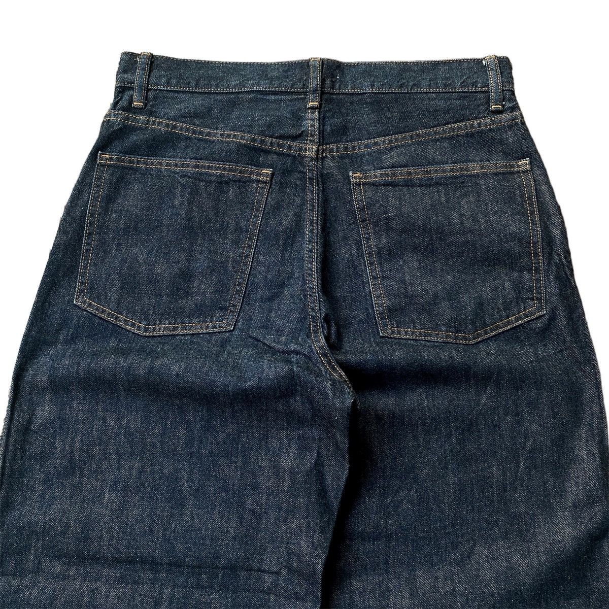 Christophe Lemaire Lemaire Uniqlo U Denim Wide Leg Baggy Jeans Size US 29 - 4 Thumbnail