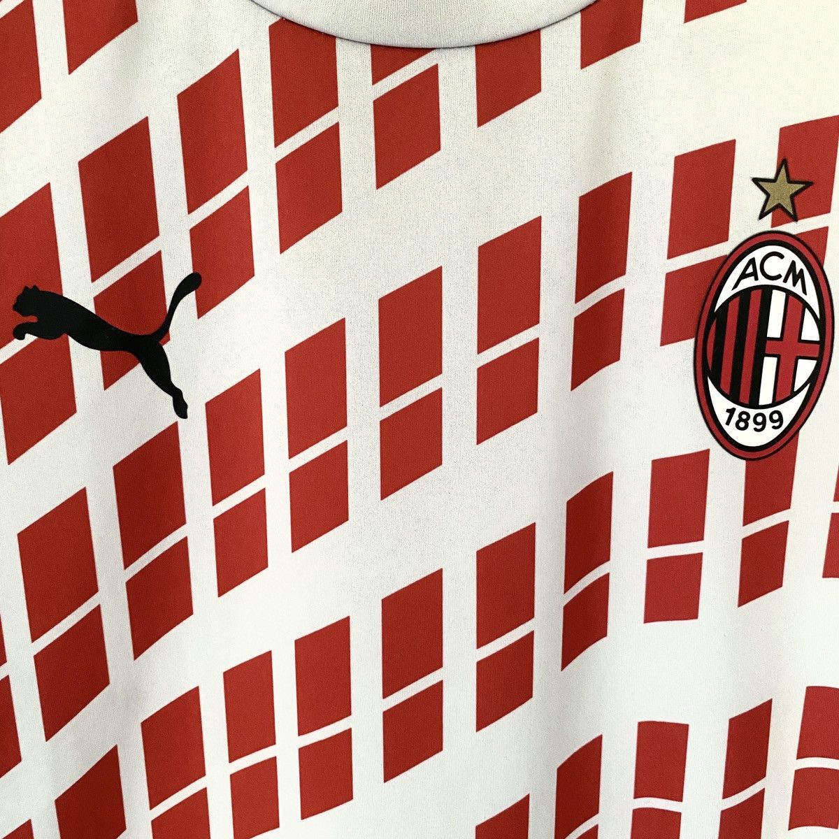 Puma 2020 2021 AC Milan Puma Away Training Pre Match Soccer Shirt Size US M / EU 48-50 / 2 - 3 Thumbnail