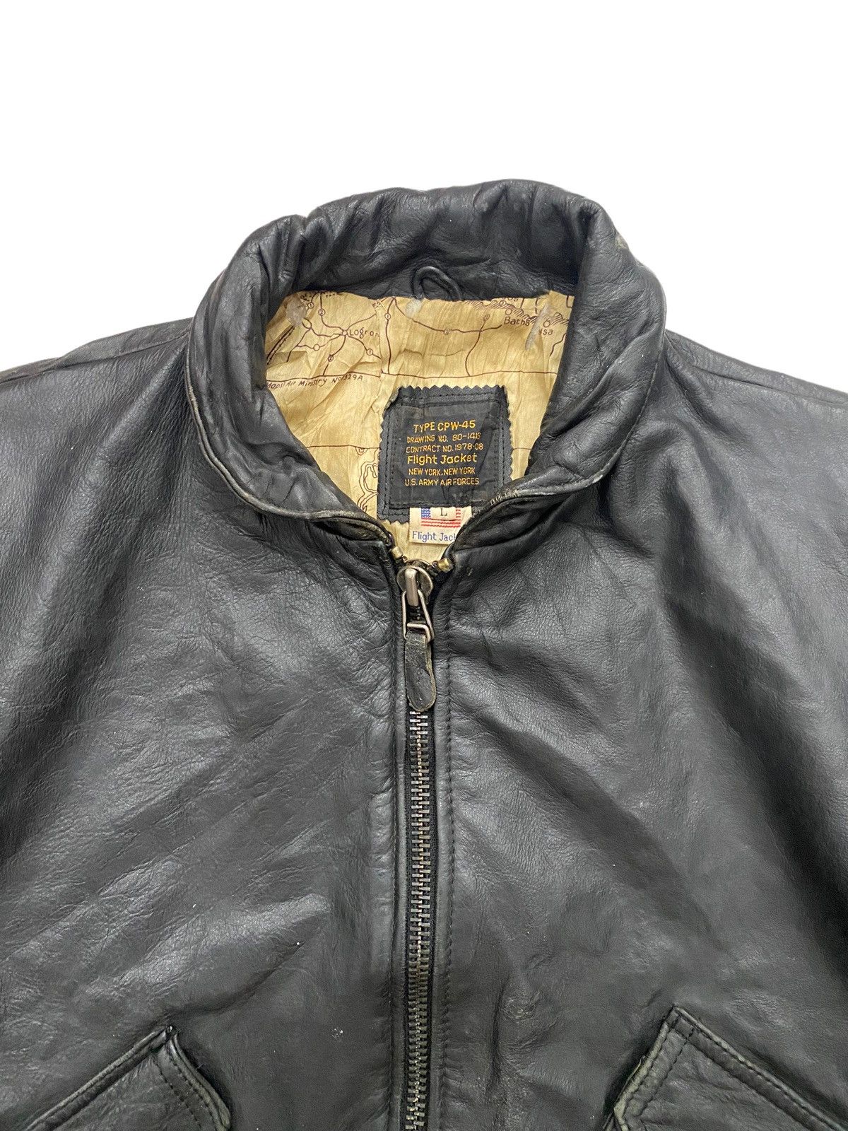 Avirex TYPE CPW45 JACKET FLYERS G1 REAL LEATHER Size US L / EU 52-54 / 3 - 4 Thumbnail