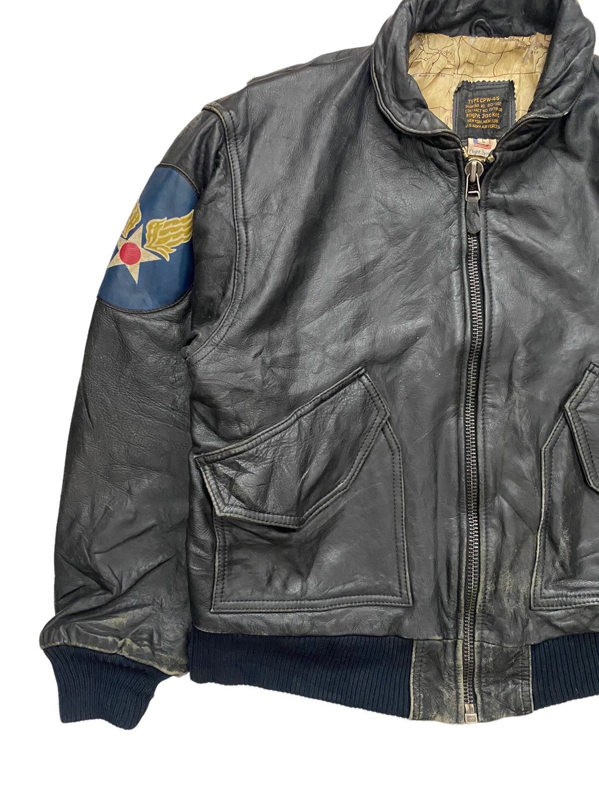 Avirex TYPE CPW45 JACKET FLYERS G1 REAL LEATHER Size US L / EU 52-54 / 3 - 2 Thumbnail