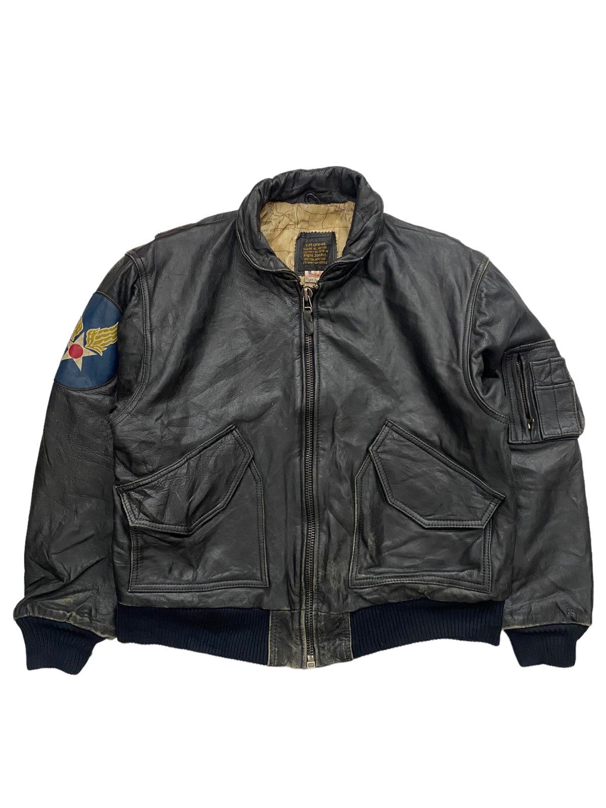 Avirex TYPE CPW45 JACKET FLYERS G1 REAL LEATHER Size US L / EU 52-54 / 3 - 1 Thumbnail