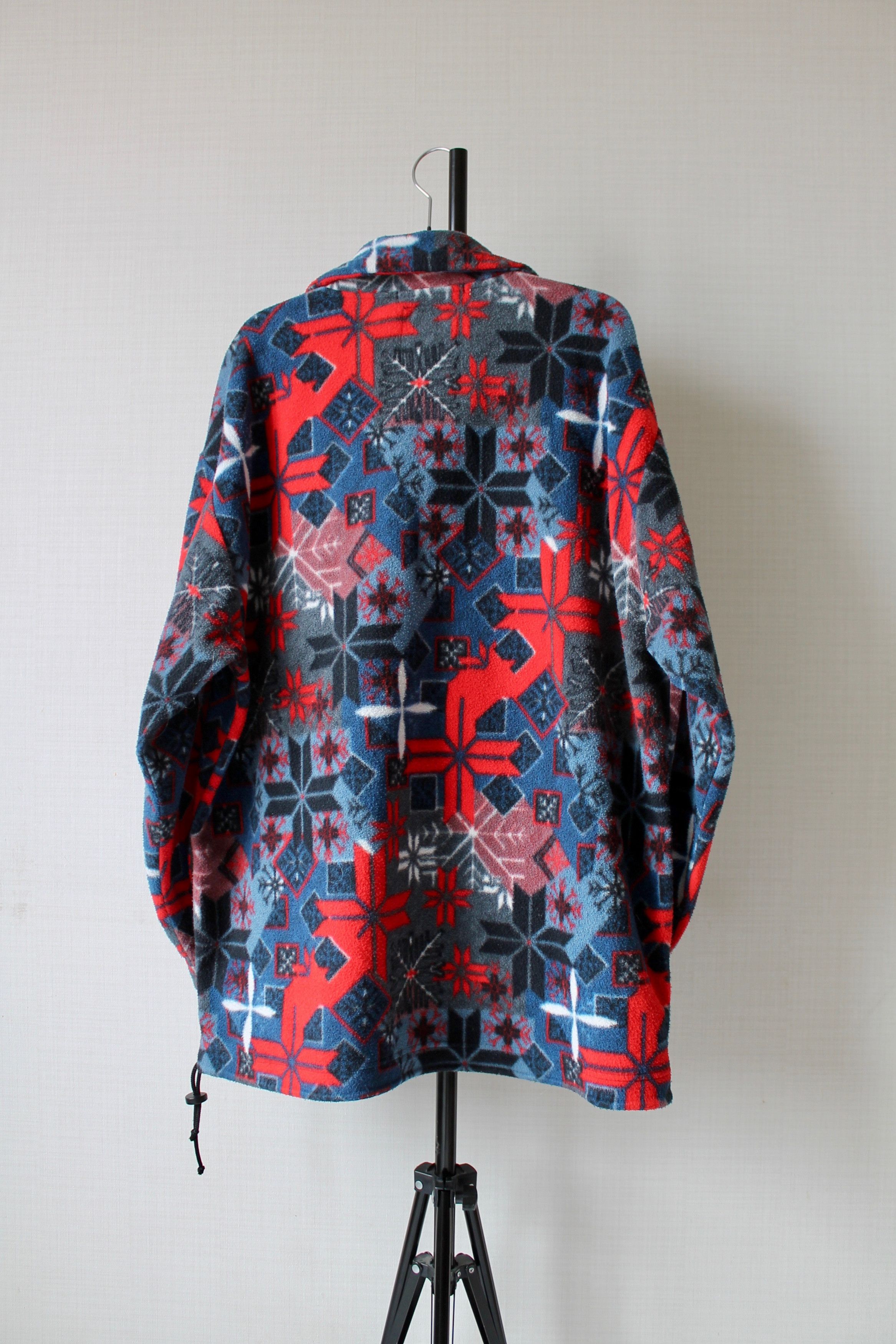 Vintage Vintage F.lli Compagnolo 1/4 Zip Fleece pullover jacket Size US L / EU 52-54 / 3 - 9 Thumbnail