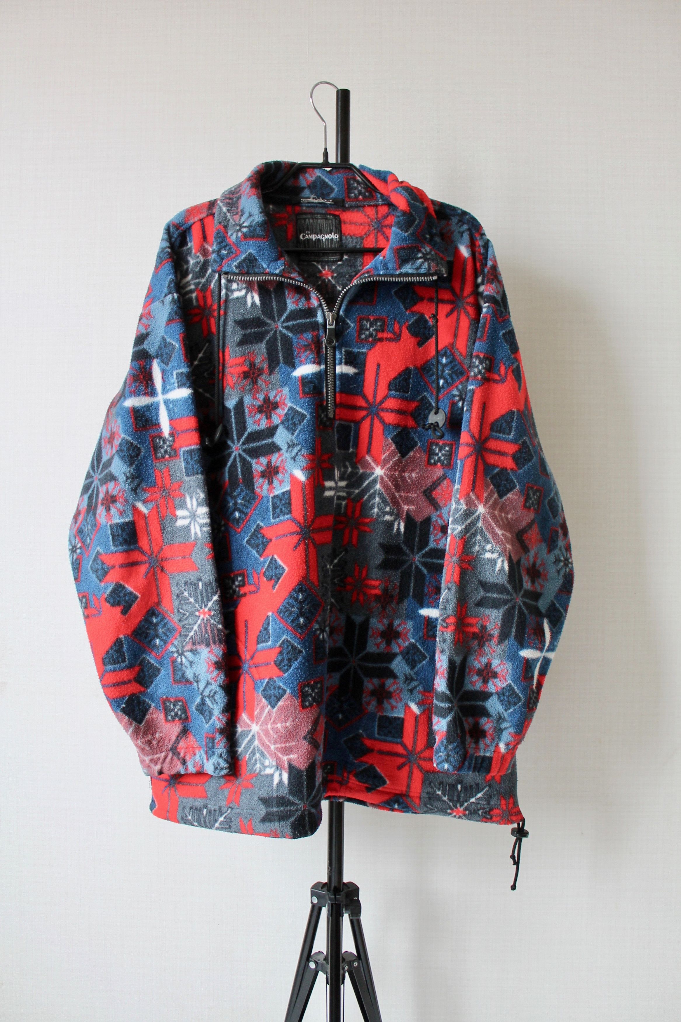 Vintage Vintage F.lli Compagnolo 1/4 Zip Fleece pullover jacket Size US L / EU 52-54 / 3 - 1 Thumbnail