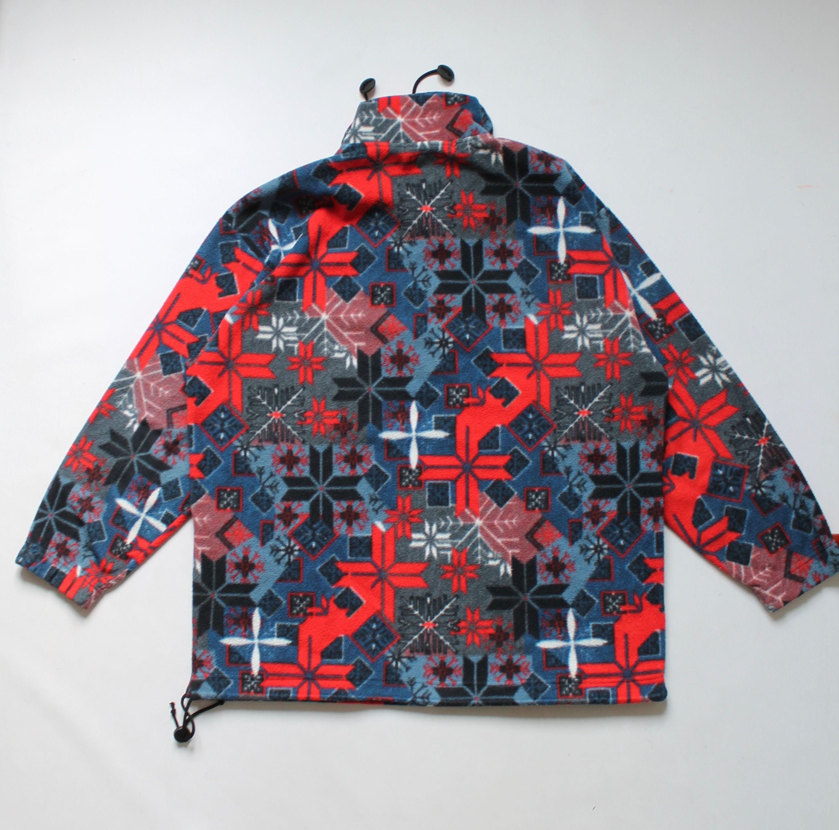 Vintage Vintage F.lli Compagnolo 1/4 Zip Fleece pullover jacket Size US L / EU 52-54 / 3 - 18 Thumbnail