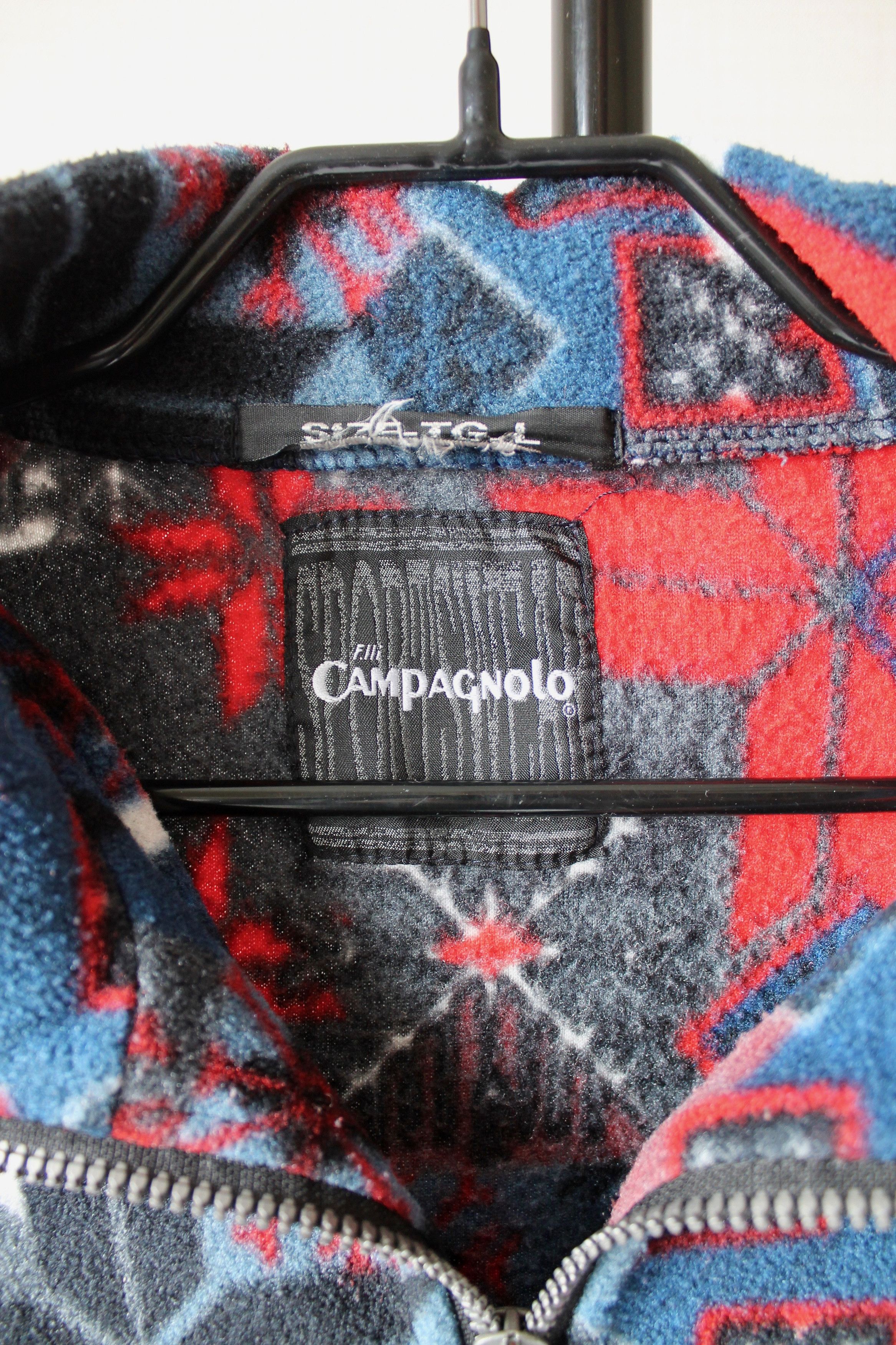 Vintage Vintage F.lli Compagnolo 1/4 Zip Fleece pullover jacket Size US L / EU 52-54 / 3 - 3 Thumbnail
