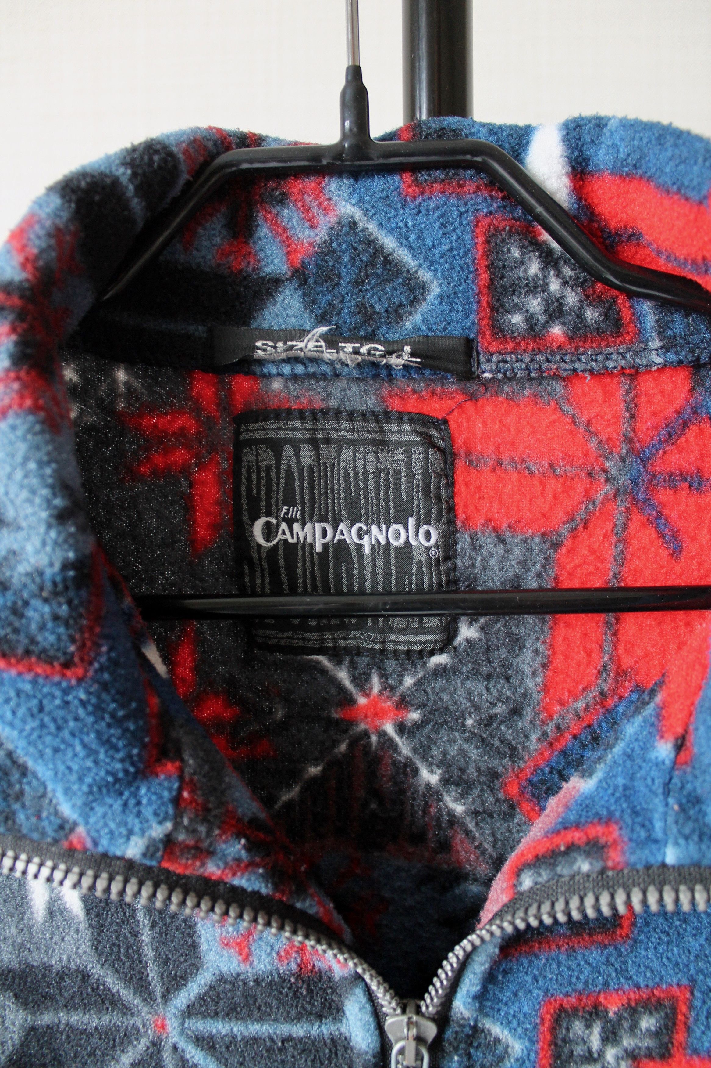 Vintage Vintage F.lli Compagnolo 1/4 Zip Fleece pullover jacket Size US L / EU 52-54 / 3 - 6 Thumbnail
