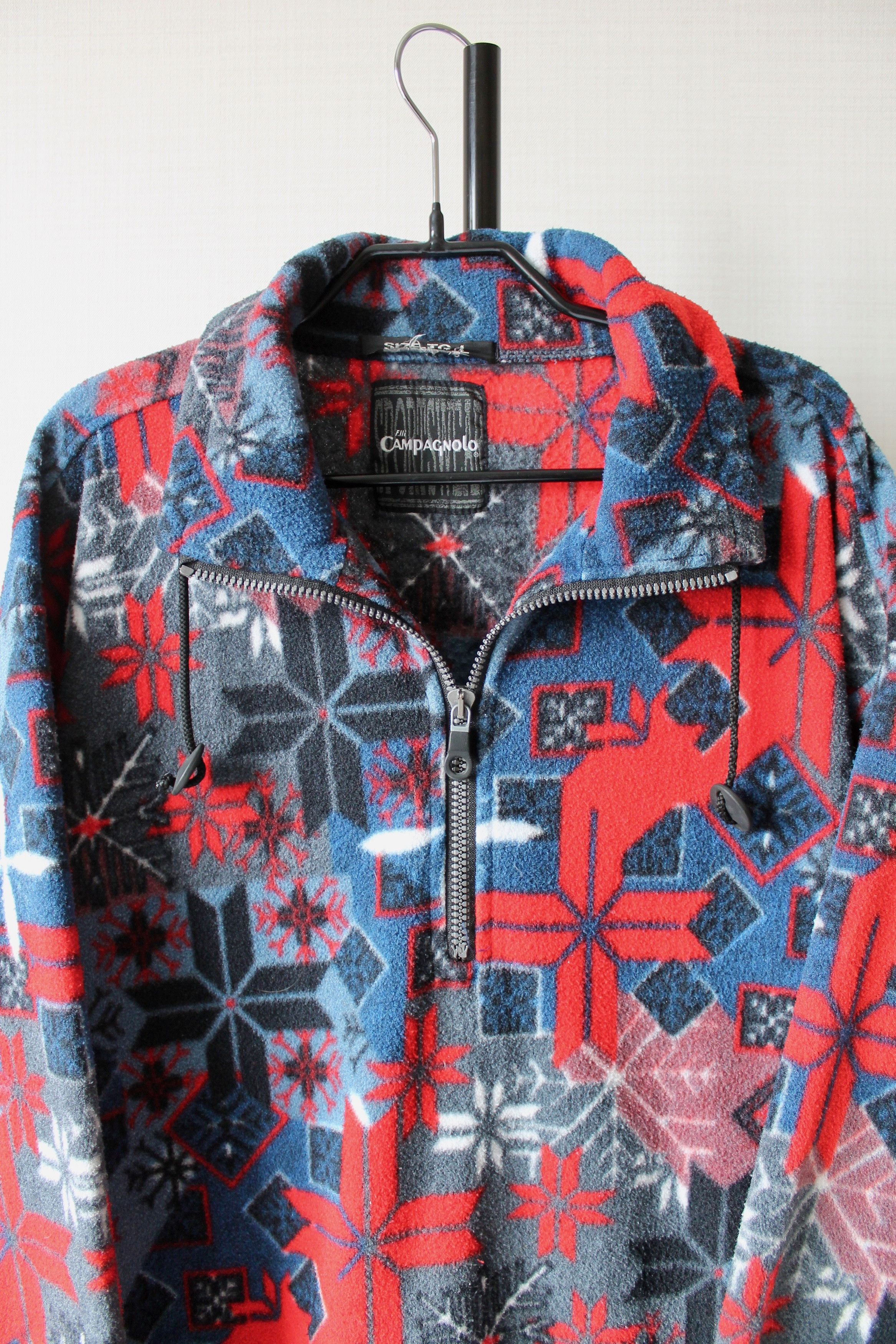 Vintage Vintage F.lli Compagnolo 1/4 Zip Fleece pullover jacket Size US L / EU 52-54 / 3 - 5 Thumbnail