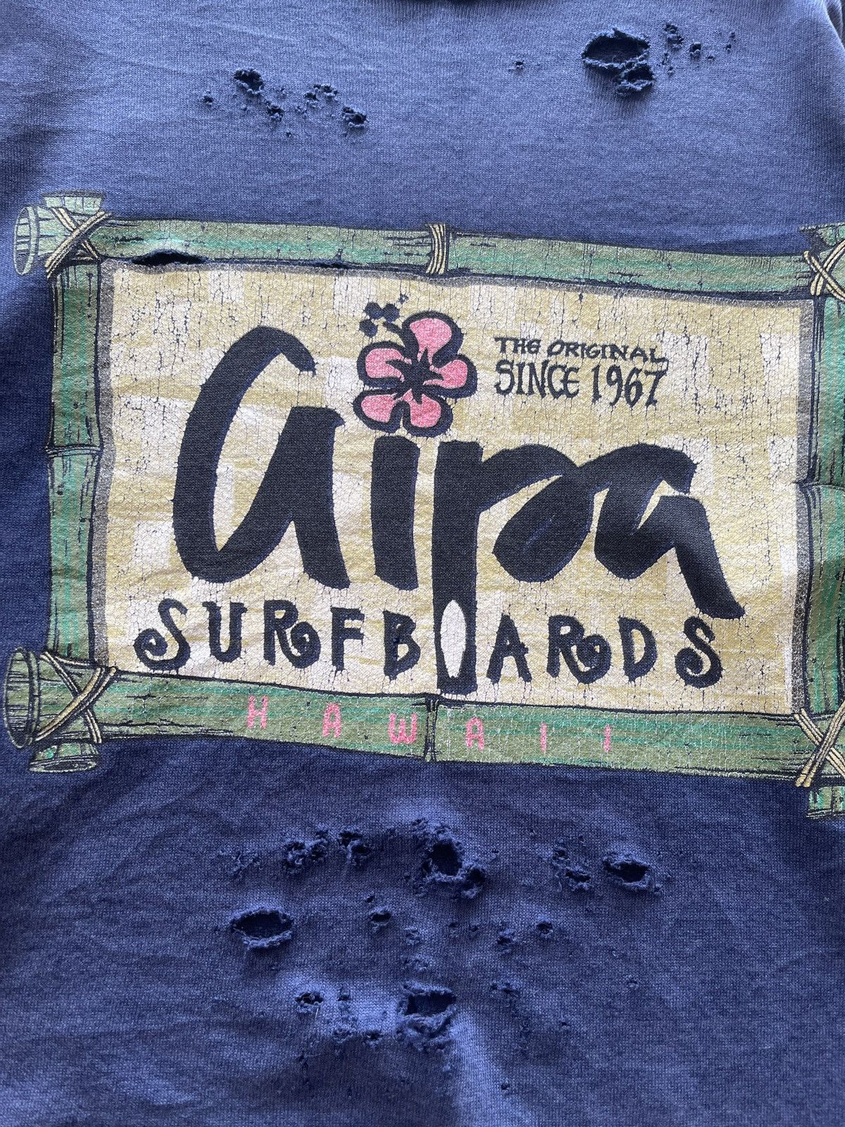 Vintage Crazy Distressed Sunfaded Surfboards Sweatshirt Size US L / EU 52-54 / 3 - 10 Thumbnail