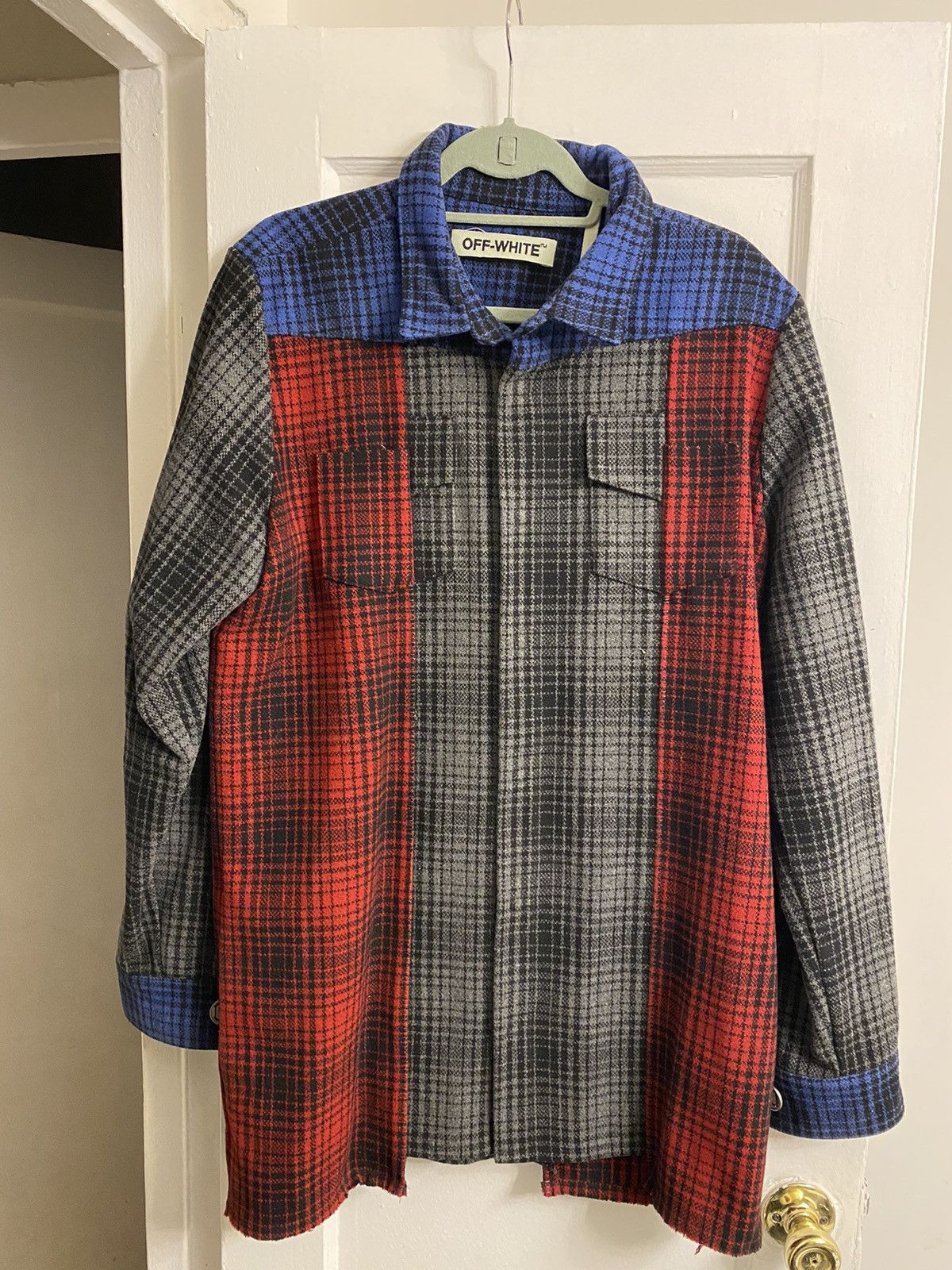 Off White Flannel Shirt | Grailed