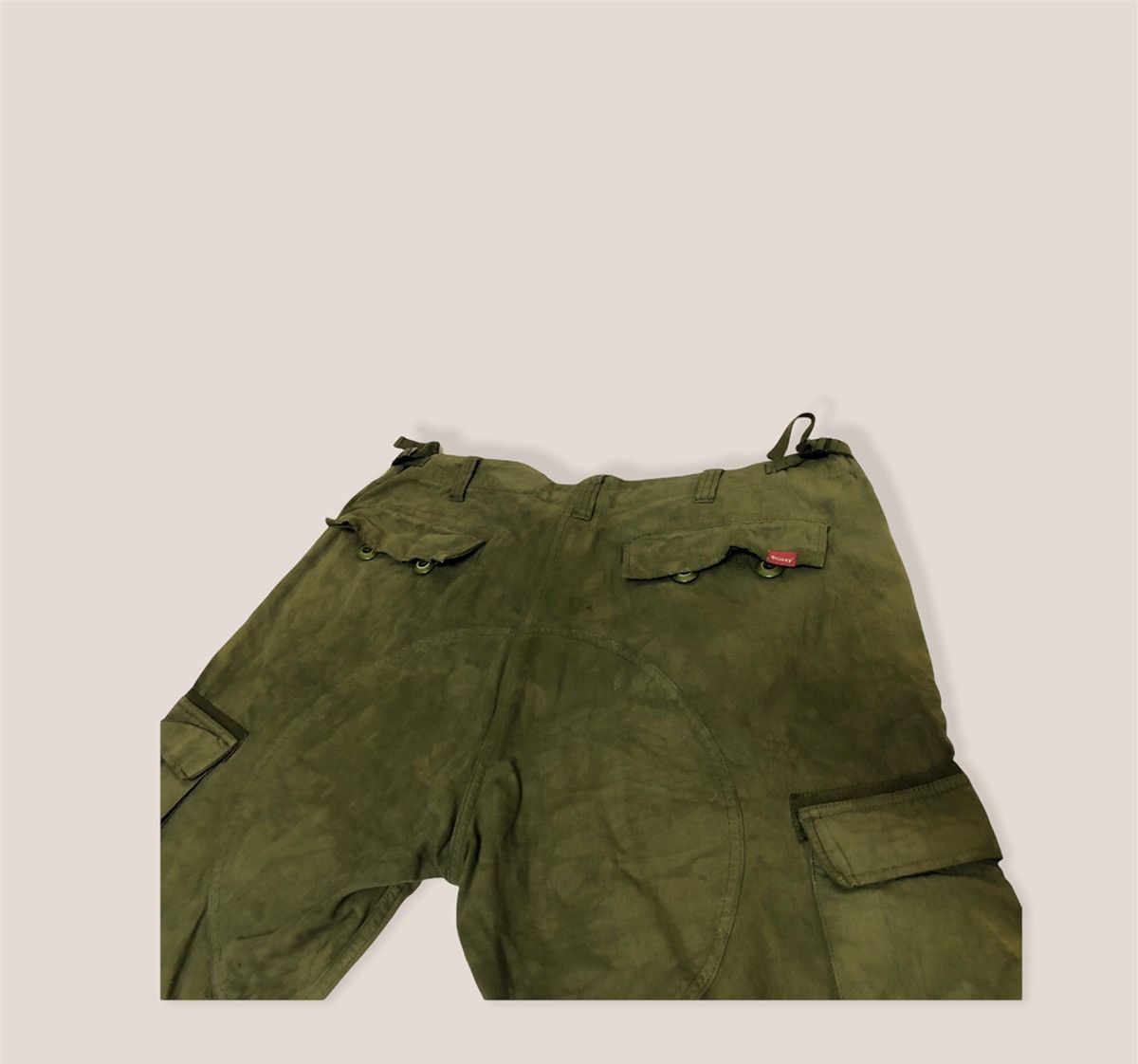 Stussy × Vintage Vintage Stussy Cargo Pants Double Buckle Size US 32 / EU 48 - 7 Thumbnail