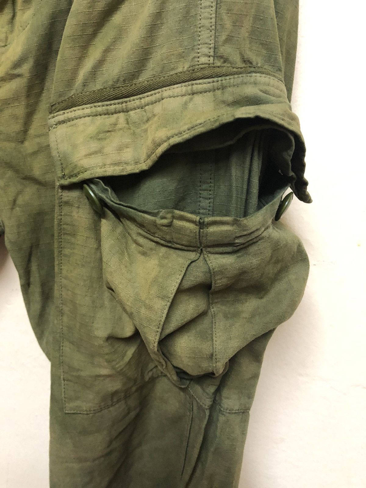 Stussy × Vintage Vintage Stussy Cargo Pants Double Buckle Size US 32 / EU 48 - 12 Thumbnail
