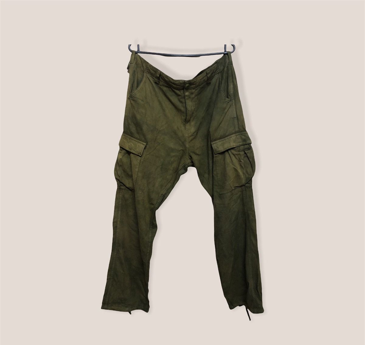 Stussy × Vintage Vintage Stussy Cargo Pants Double Buckle Size US 32 / EU 48 - 5 Thumbnail