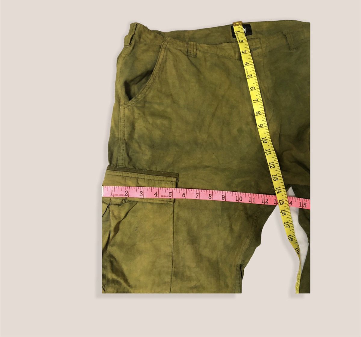 Stussy × Vintage Vintage Stussy Cargo Pants Double Buckle Size US 32 / EU 48 - 18 Thumbnail