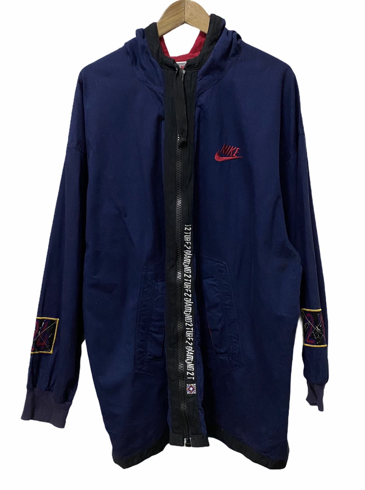 Nike ‼️Oversize Nike Diamond Turf Streetwear Hoodie Capes Size US XXL / EU 58 / 5 - 5 Thumbnail