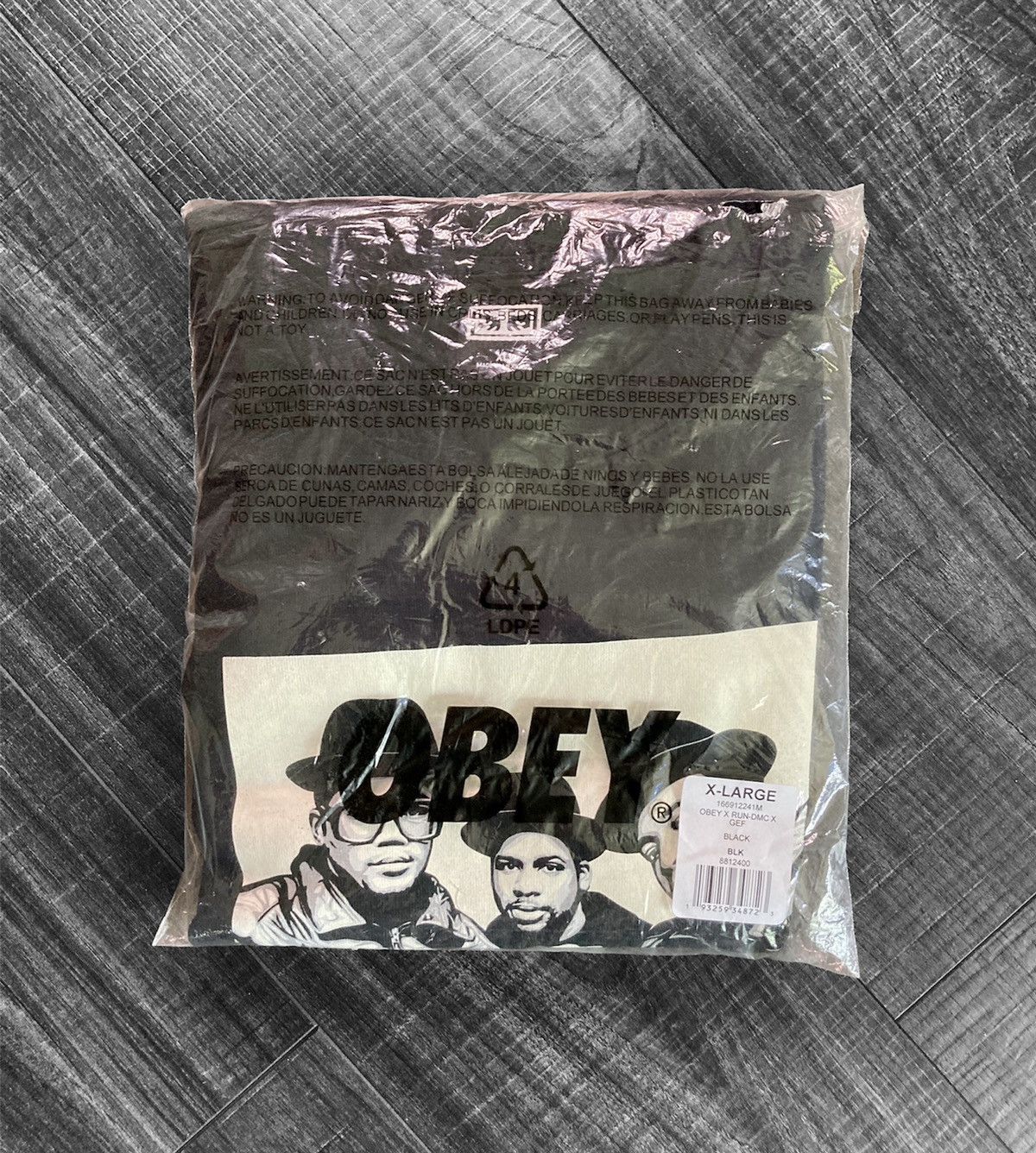 Obey OBEY x RUN DMC Tee Size US XL / EU 56 / 4 - 2 Thumbnail