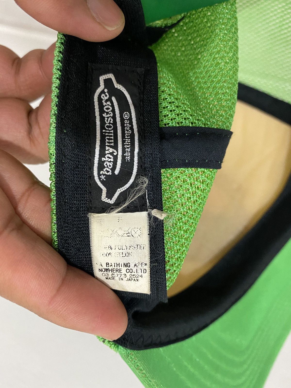 Bape Vintage Milo Borg Mesh Cap Size ONE SIZE - 7 Thumbnail
