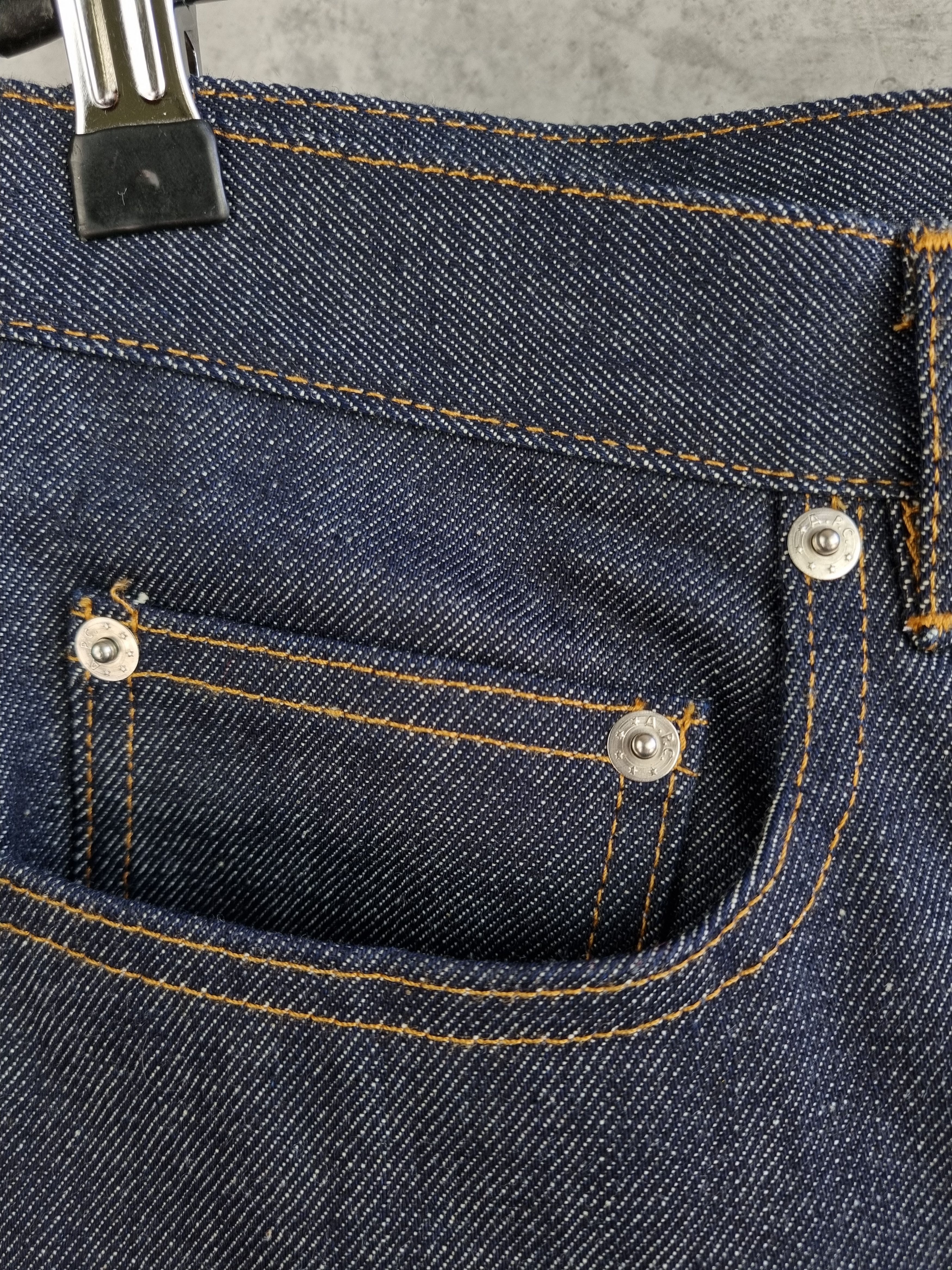 A.P.C. × Japanese Brand A.P.C. Selvedge Biker Jeans Size US 32 / EU 48 - 12 Thumbnail
