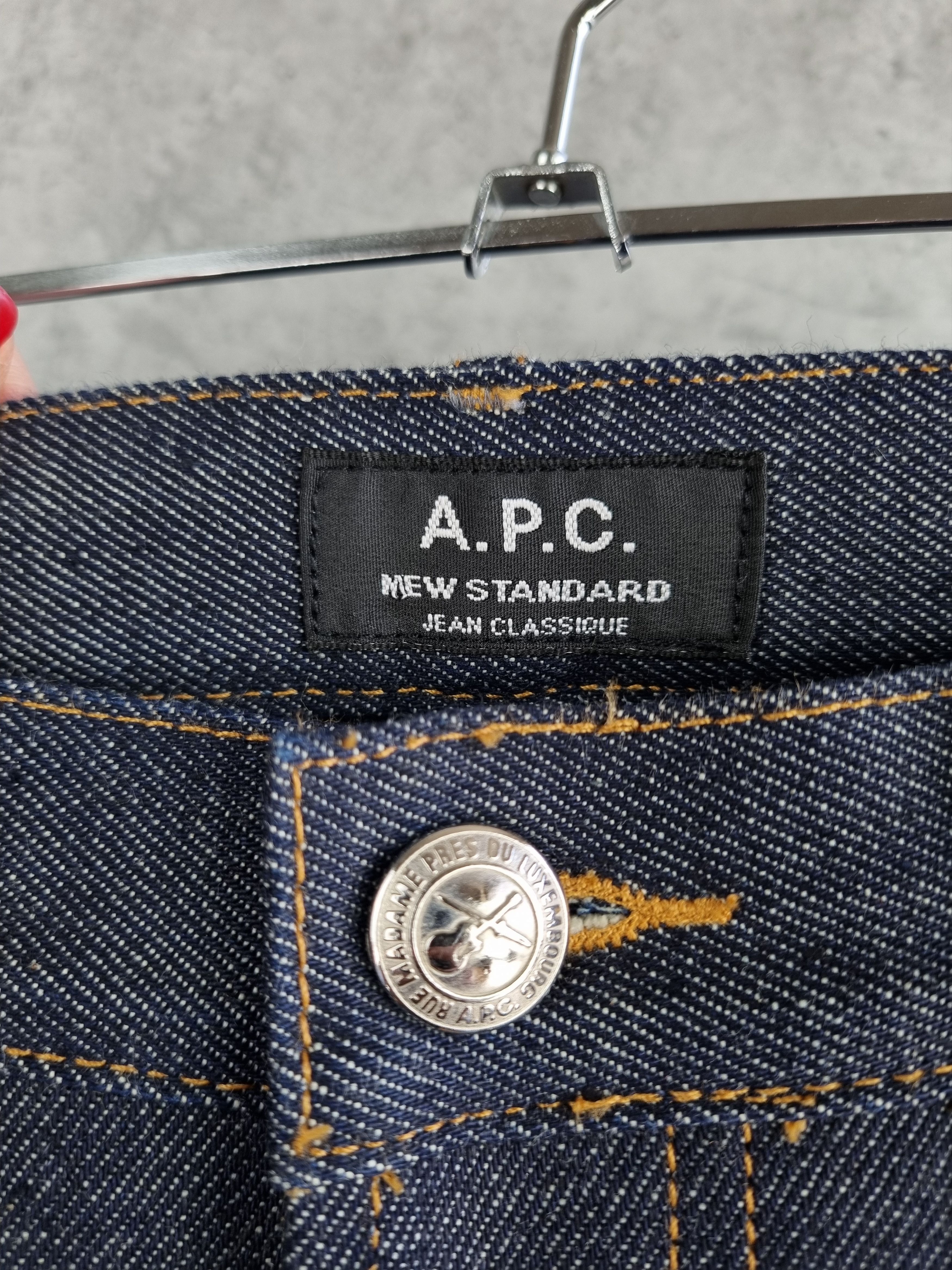 A.P.C. × Japanese Brand A.P.C. Selvedge Biker Jeans Size US 32 / EU 48 - 8 Thumbnail
