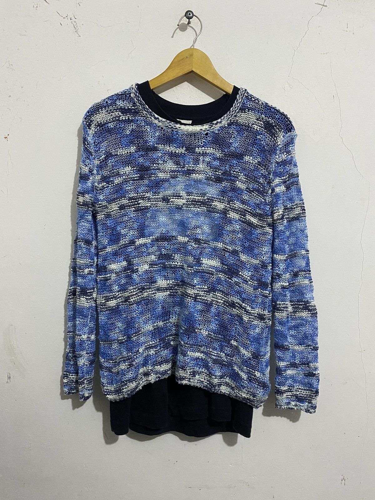 If Six Was Nine × Japanese Brand × Le Grande Bleu (L.G.B.) 💸BINDINGOFFER💸Nuevis-Blue Abstrack ifsixwasnine lgb Size US M / EU 48-50 / 2 - 1 Thumbnail
