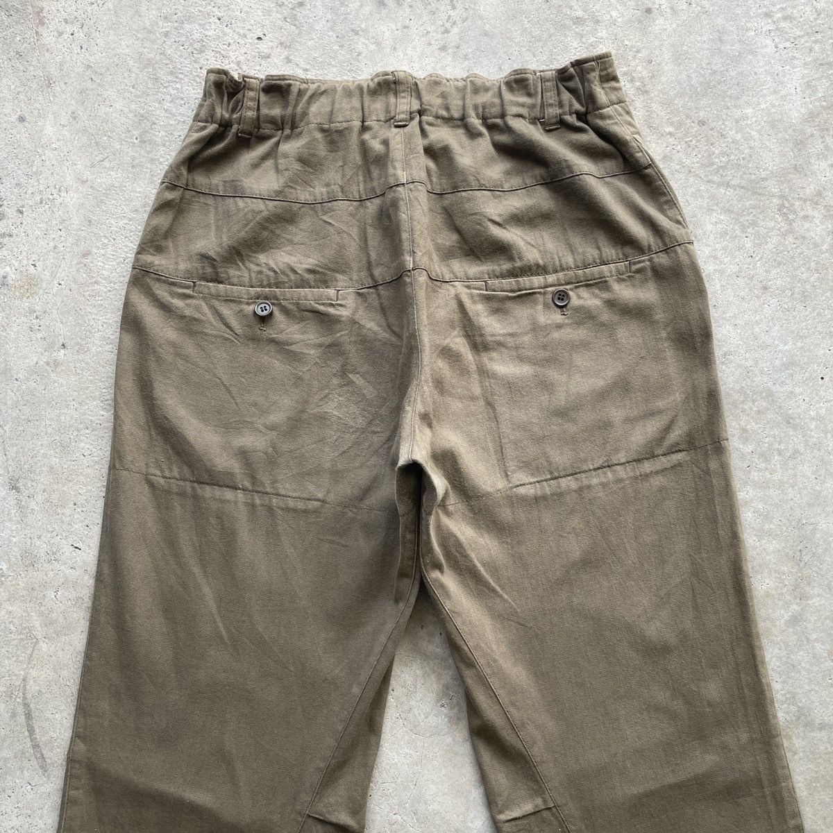 Issey Miyake Vintage Plantation X Issey Miyake Spring Waist Trousers Pant Size US 30 / EU 46 - 7 Thumbnail
