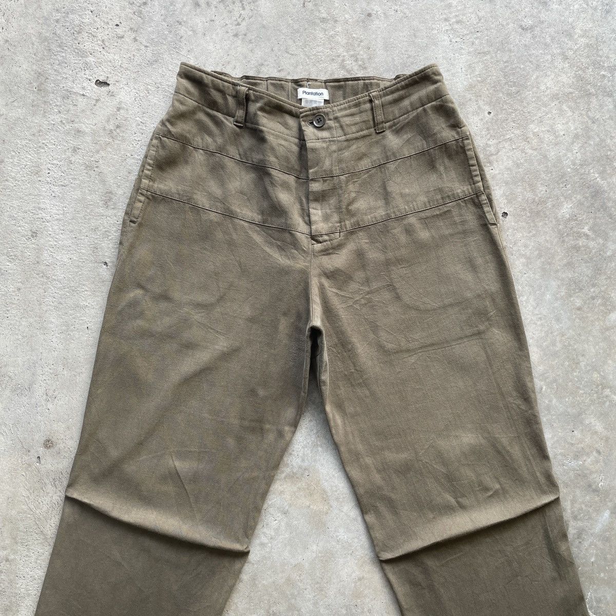 Issey Miyake Vintage Plantation X Issey Miyake Spring Waist Trousers Pant Size US 30 / EU 46 - 3 Thumbnail
