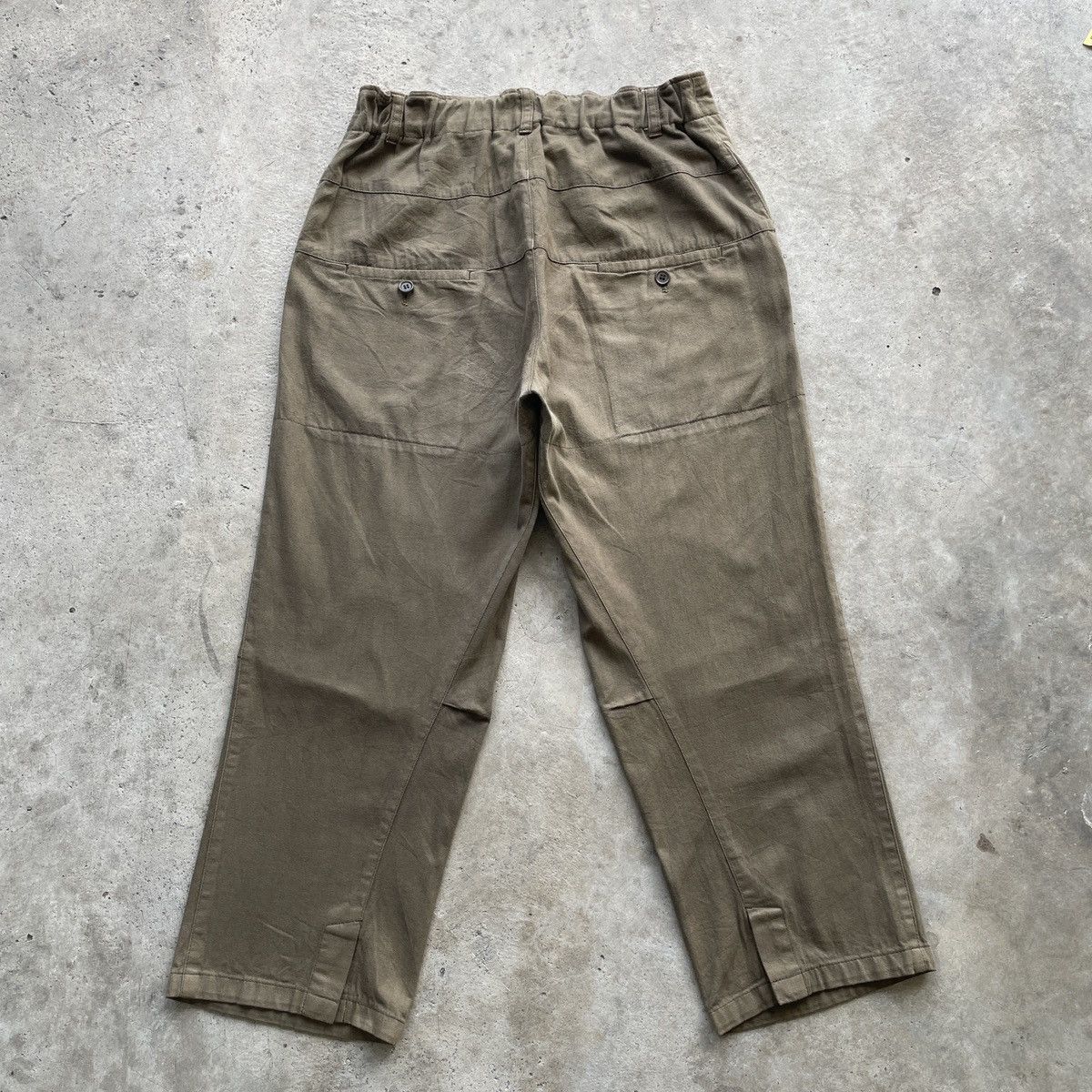 Issey Miyake Vintage Plantation X Issey Miyake Spring Waist Trousers Pant Size US 30 / EU 46 - 10 Thumbnail