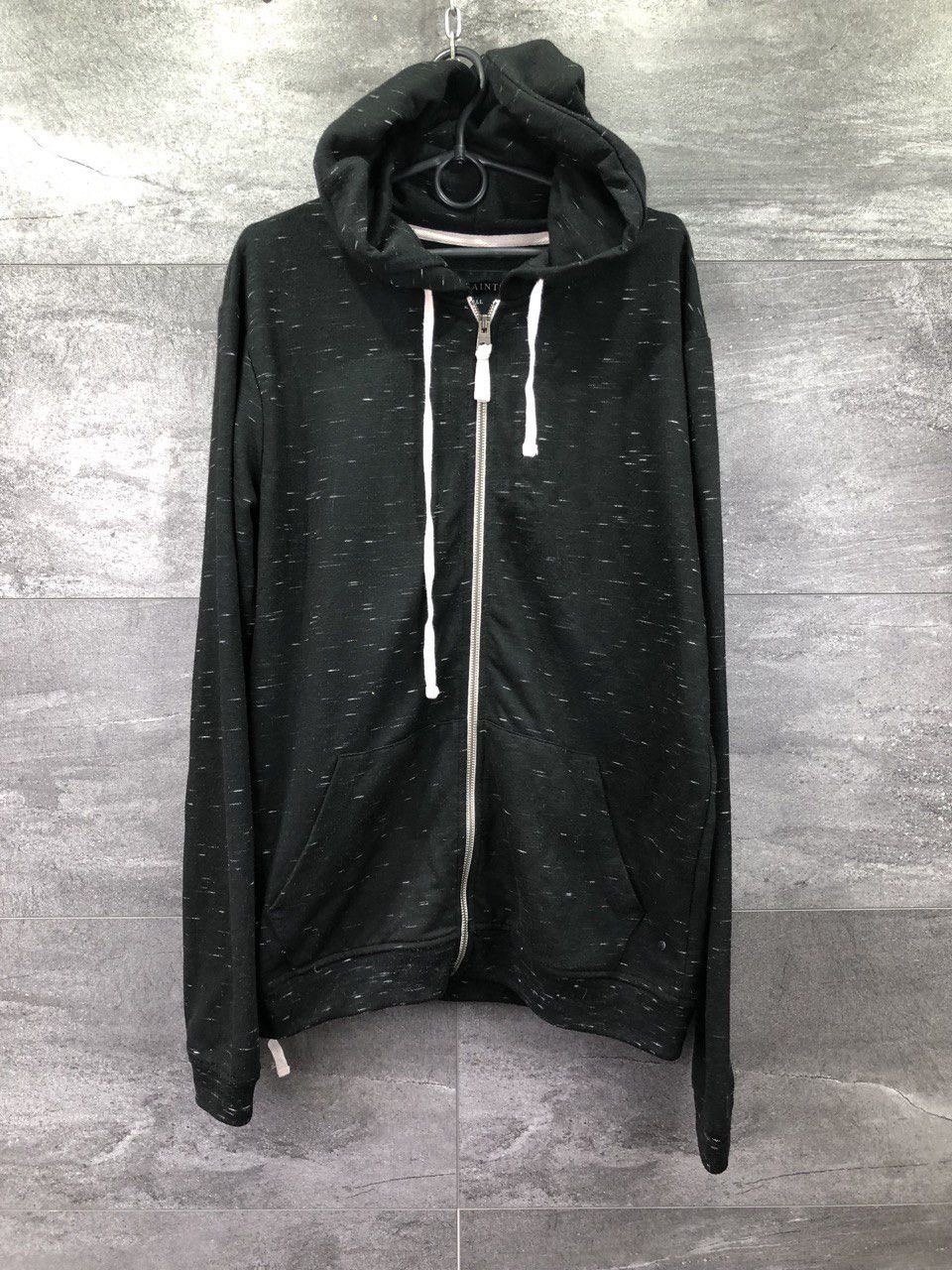 Allsaints Mens Allsaints Zip Up Hoodie Sweatshirt Jacket Size US S / EU 44-46 / 1 - 1 Thumbnail
