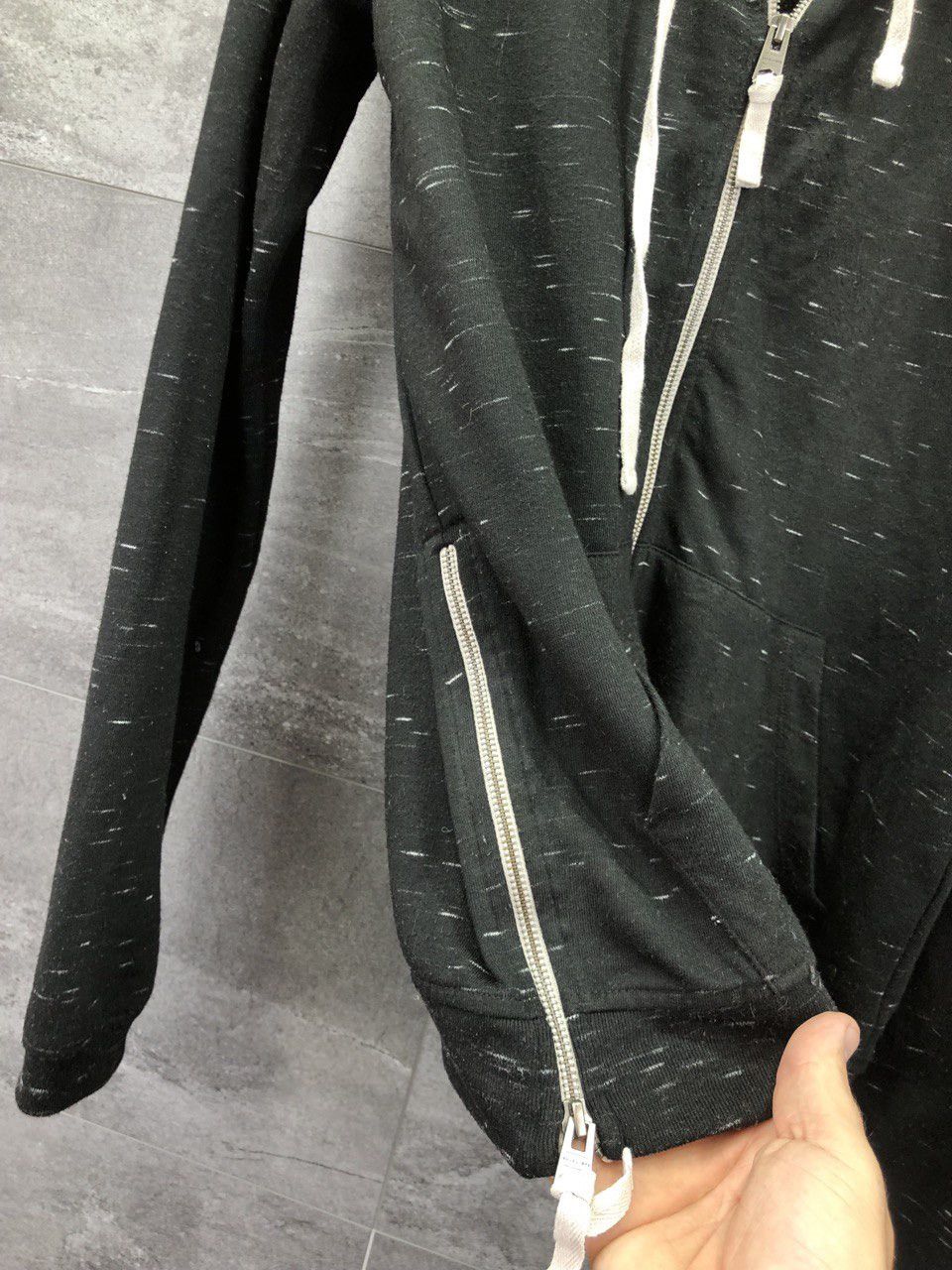 Allsaints Mens Allsaints Zip Up Hoodie Sweatshirt Jacket Size US S / EU 44-46 / 1 - 6 Thumbnail