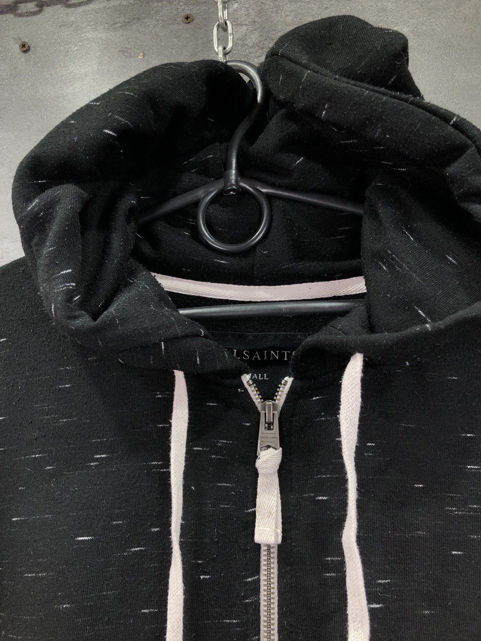 Allsaints Mens Allsaints Zip Up Hoodie Sweatshirt Jacket Size US S / EU 44-46 / 1 - 2 Thumbnail