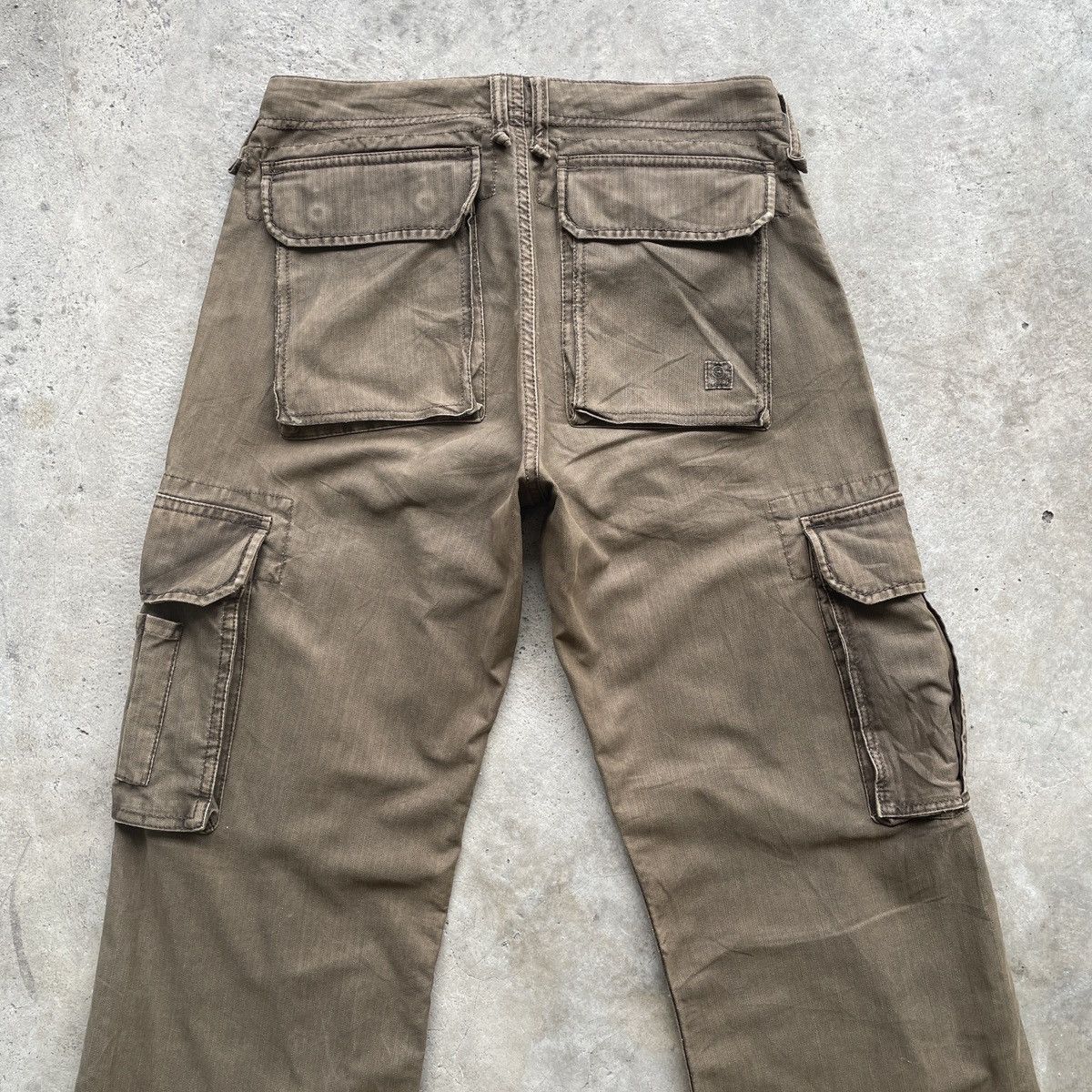 Japanese Brand RARE💥 Vintage Japanese Faded Tactical Cargo Pants Parachute Size US 30 / EU 46 - 13 Thumbnail