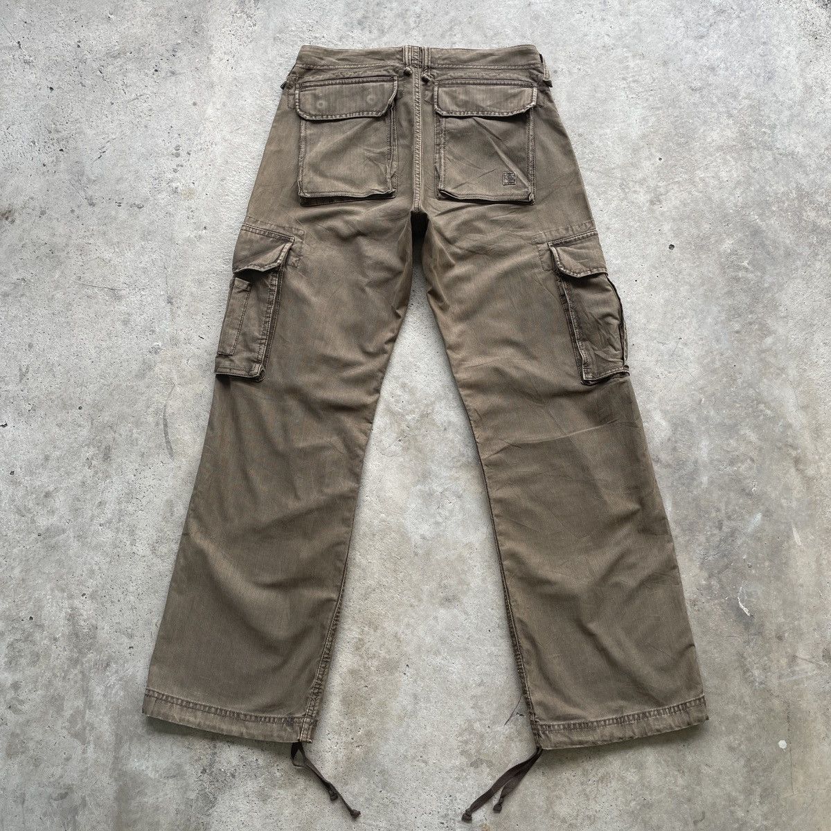Japanese Brand RARE💥 Vintage Japanese Faded Tactical Cargo Pants Parachute Size US 30 / EU 46 - 15 Thumbnail