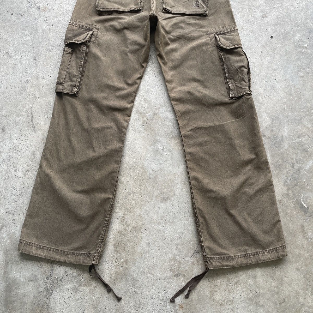 Japanese Brand RARE💥 Vintage Japanese Faded Tactical Cargo Pants Parachute Size US 30 / EU 46 - 14 Thumbnail