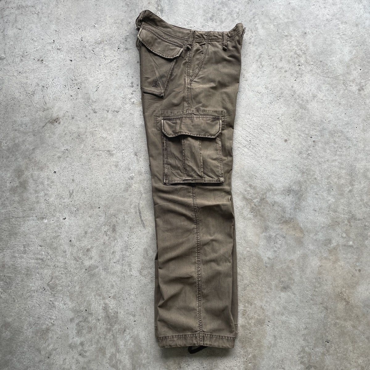 Japanese Brand RARE💥 Vintage Japanese Faded Tactical Cargo Pants Parachute Size US 30 / EU 46 - 3 Thumbnail