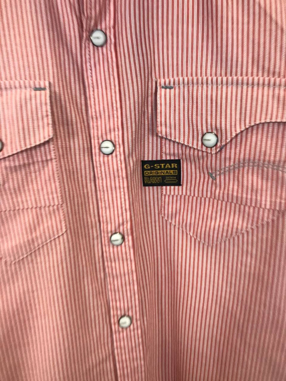 G-Star G Star Raw stripped shirt Size US L / EU 52-54 / 3 - 4 Thumbnail