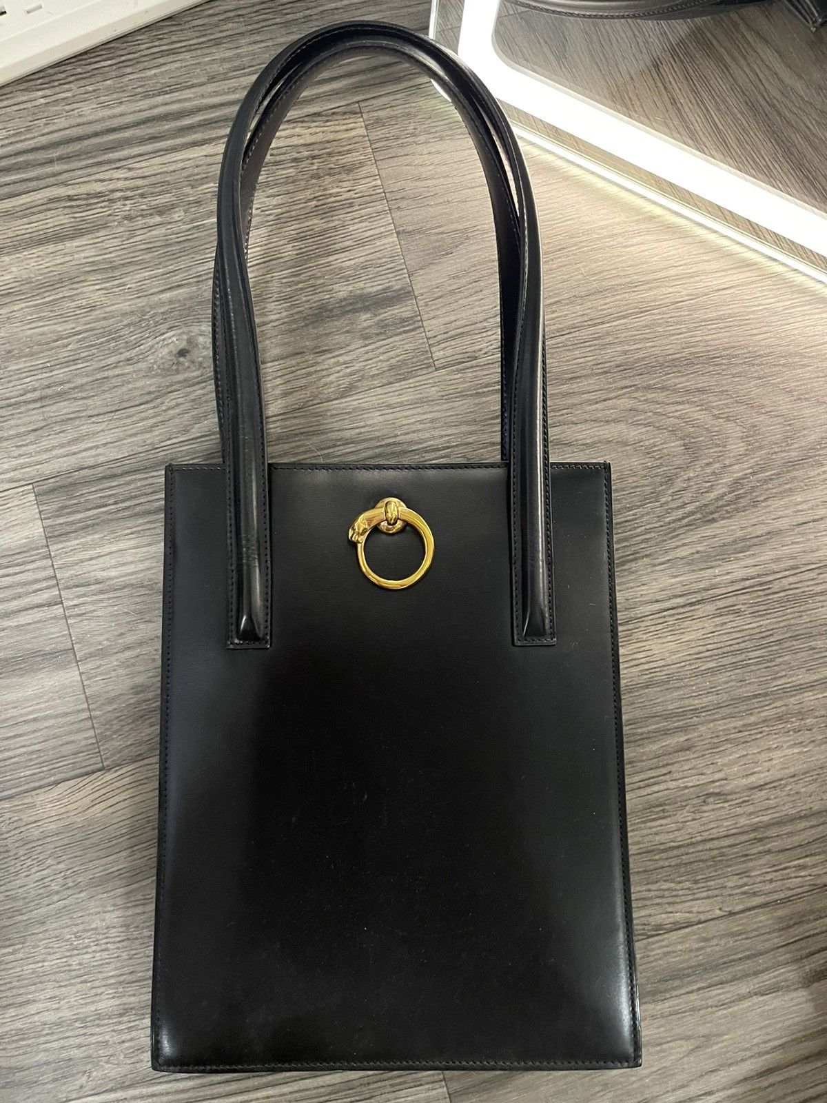 Cartier 1996 Must De Cartier Black Panthere Tote | Grailed 