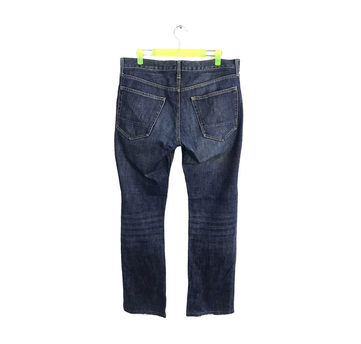 Japanese Brand Hype Compass Denim Jeans Trouser Pant Regular Fits Size US 32 / EU 48 - 2 Thumbnail