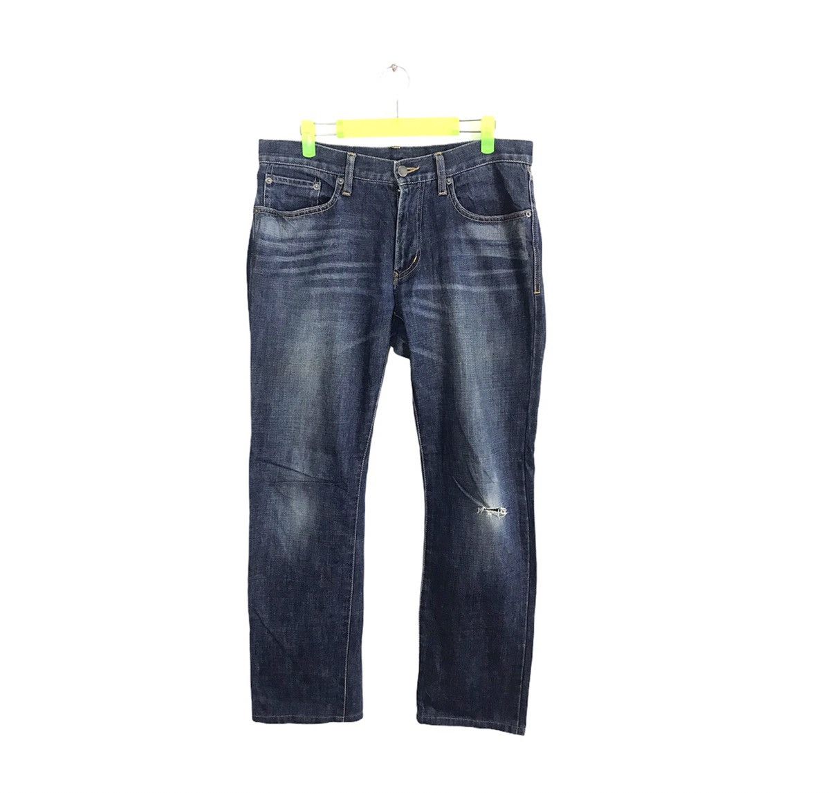 Japanese Brand Hype Compass Denim Jeans Trouser Pant Regular Fits Size US 32 / EU 48 - 1 Thumbnail