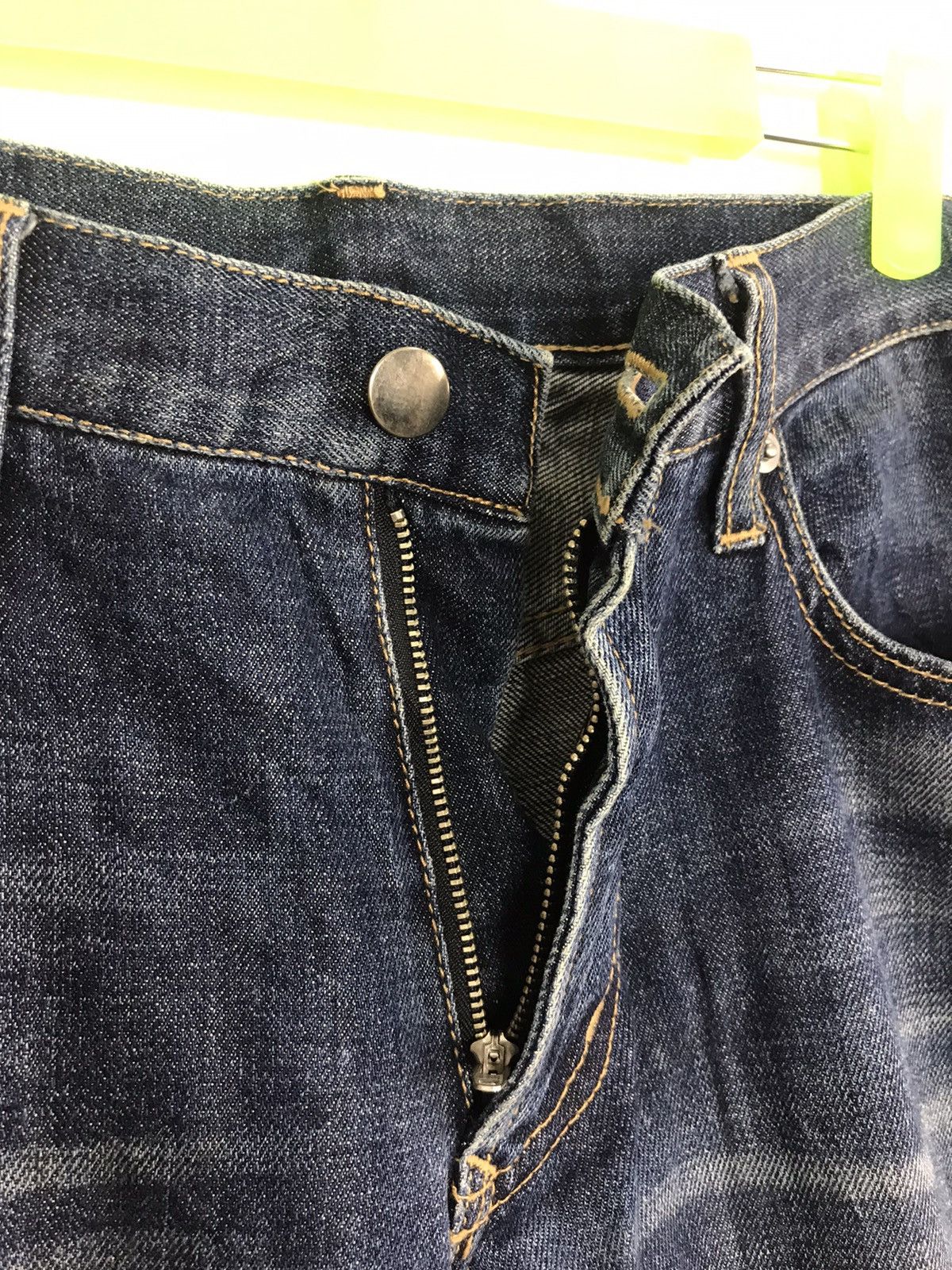 Japanese Brand Hype Compass Denim Jeans Trouser Pant Regular Fits Size US 32 / EU 48 - 3 Thumbnail