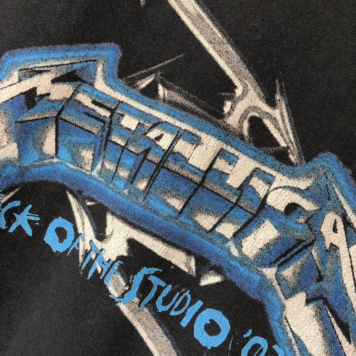 Band Tees Metallica Sick Of The Studio vintage tee t shirt Size US L / EU 52-54 / 3 - 3 Thumbnail