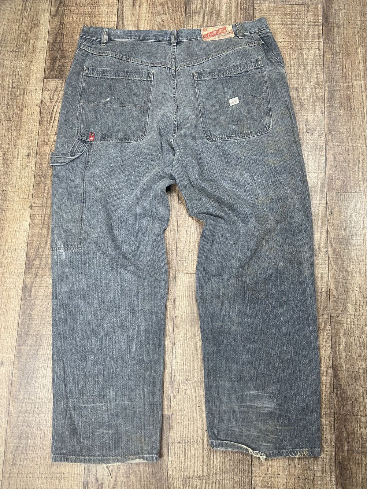 Vintage Crazy Vintage Baggy Y2K Faded JNCO Style Affliction Jeans | Grailed