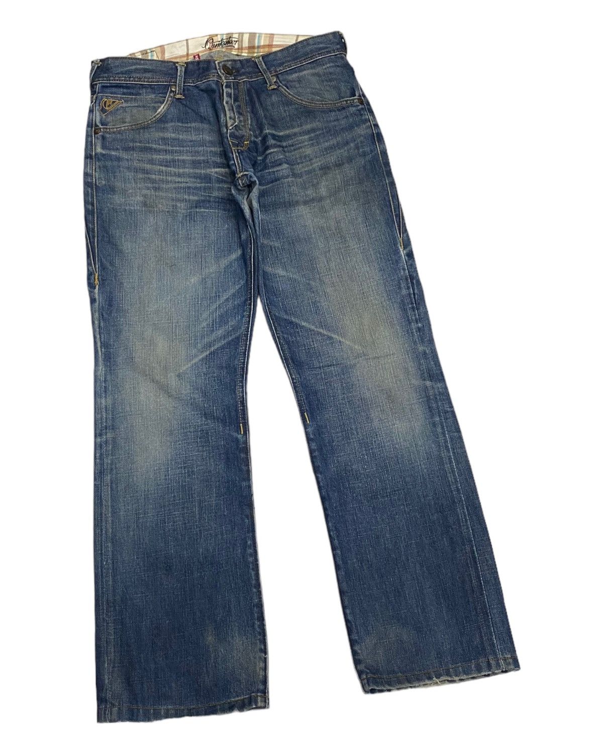 Hysteric Glamour × Quiksilver BAGGY🔥QUIKSILVER DISTRESSED RUSTY REGULAR FIT DENIM JEANS Size US 32 / EU 48 - 5 Thumbnail
