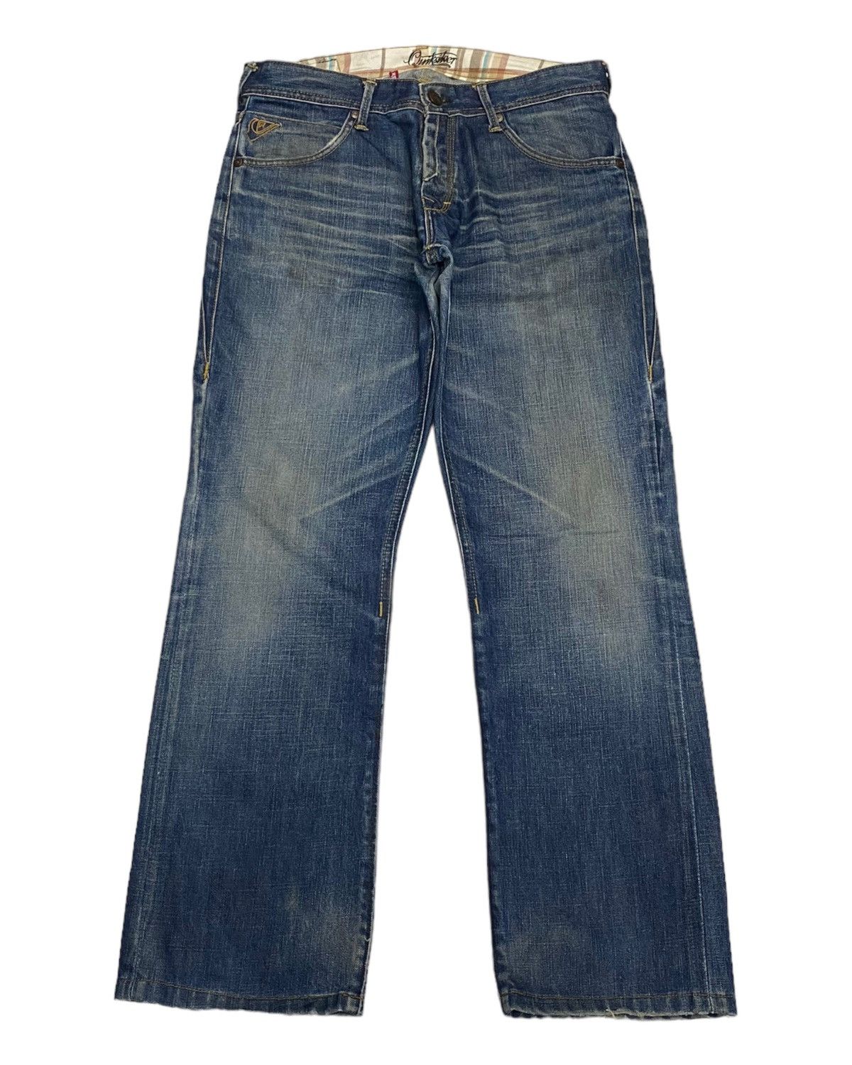 Hysteric Glamour × Quiksilver BAGGY🔥QUIKSILVER DISTRESSED RUSTY REGULAR FIT DENIM JEANS Size US 32 / EU 48 - 1 Thumbnail
