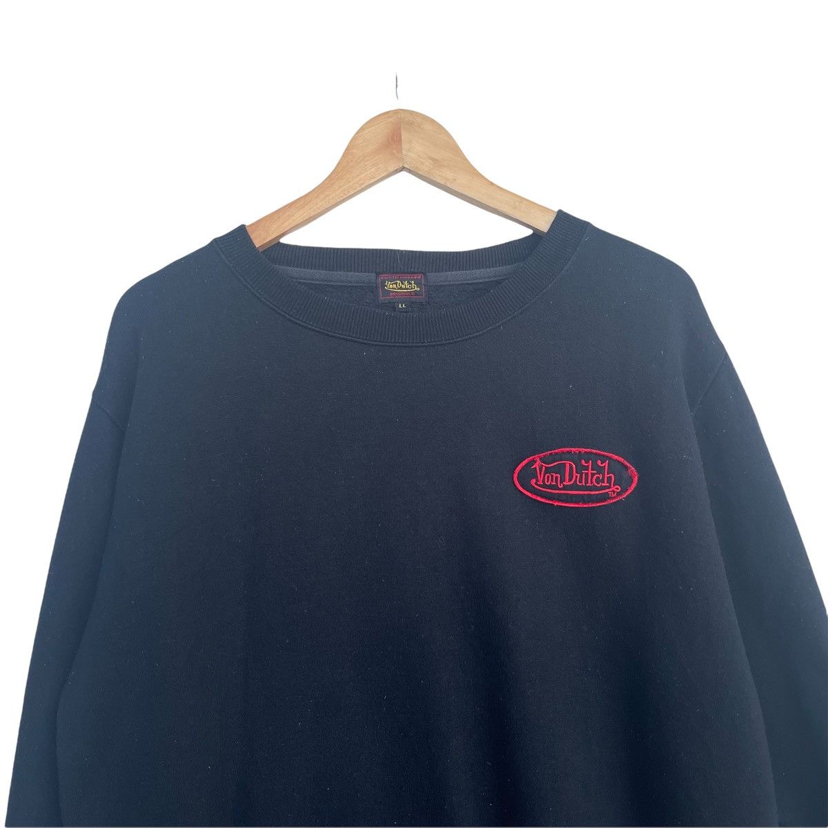 Vintage × Von Dutch Von Dutch Flying Eyeball Tape Sweatshirt Size US XL / EU 56 / 4 - 4 Thumbnail