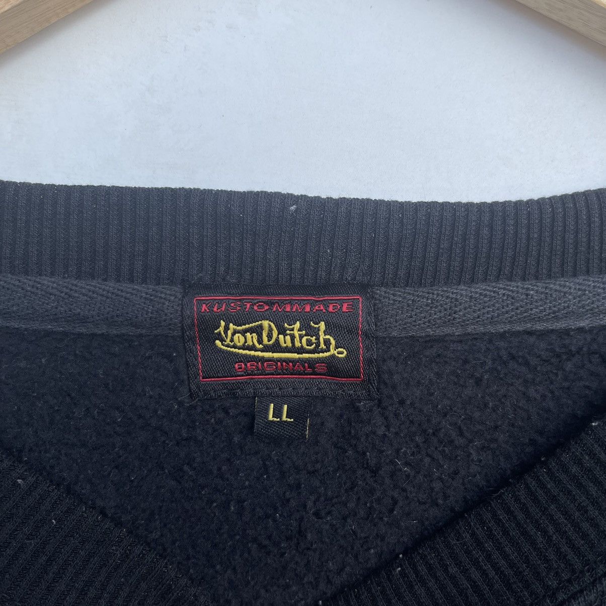 Vintage × Von Dutch Von Dutch Flying Eyeball Tape Sweatshirt Size US XL / EU 56 / 4 - 6 Thumbnail