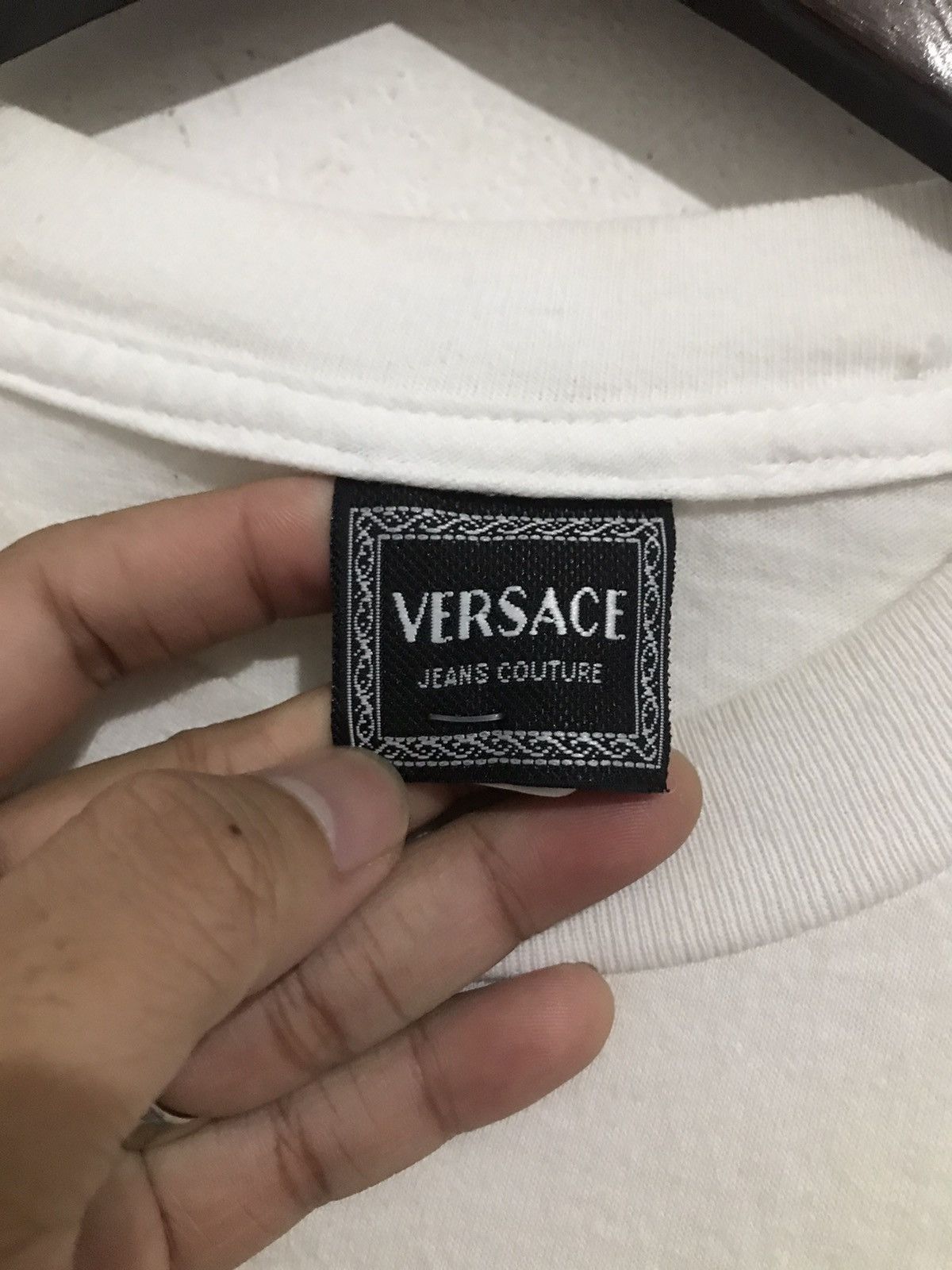 Versace × Vintage Vintage Versace Medusa Logo T-Shirt Size US L / EU 52-54 / 3 - 3 Thumbnail