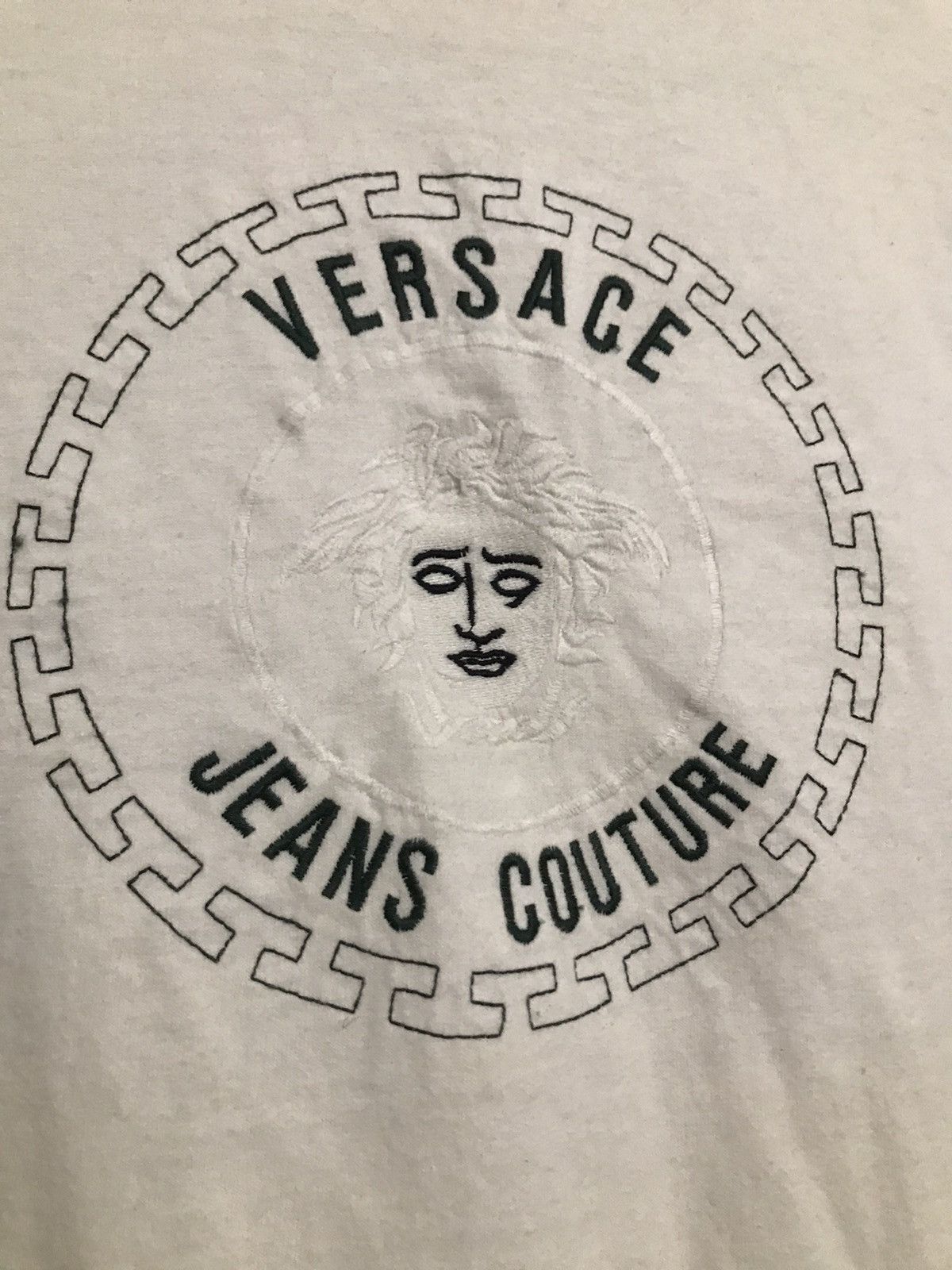 Versace × Vintage Vintage Versace Medusa Logo T-Shirt Size US L / EU 52-54 / 3 - 2 Thumbnail